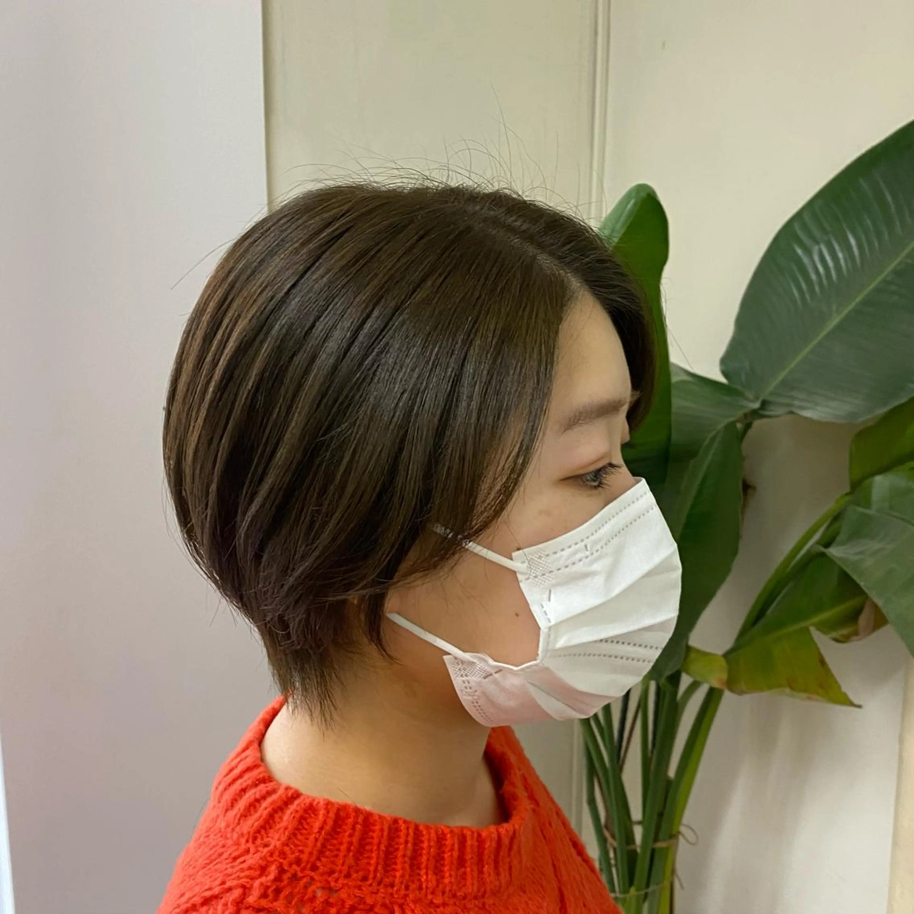 ショート 透明感カラー 【問屋町】moe🪿のヘアスタイル