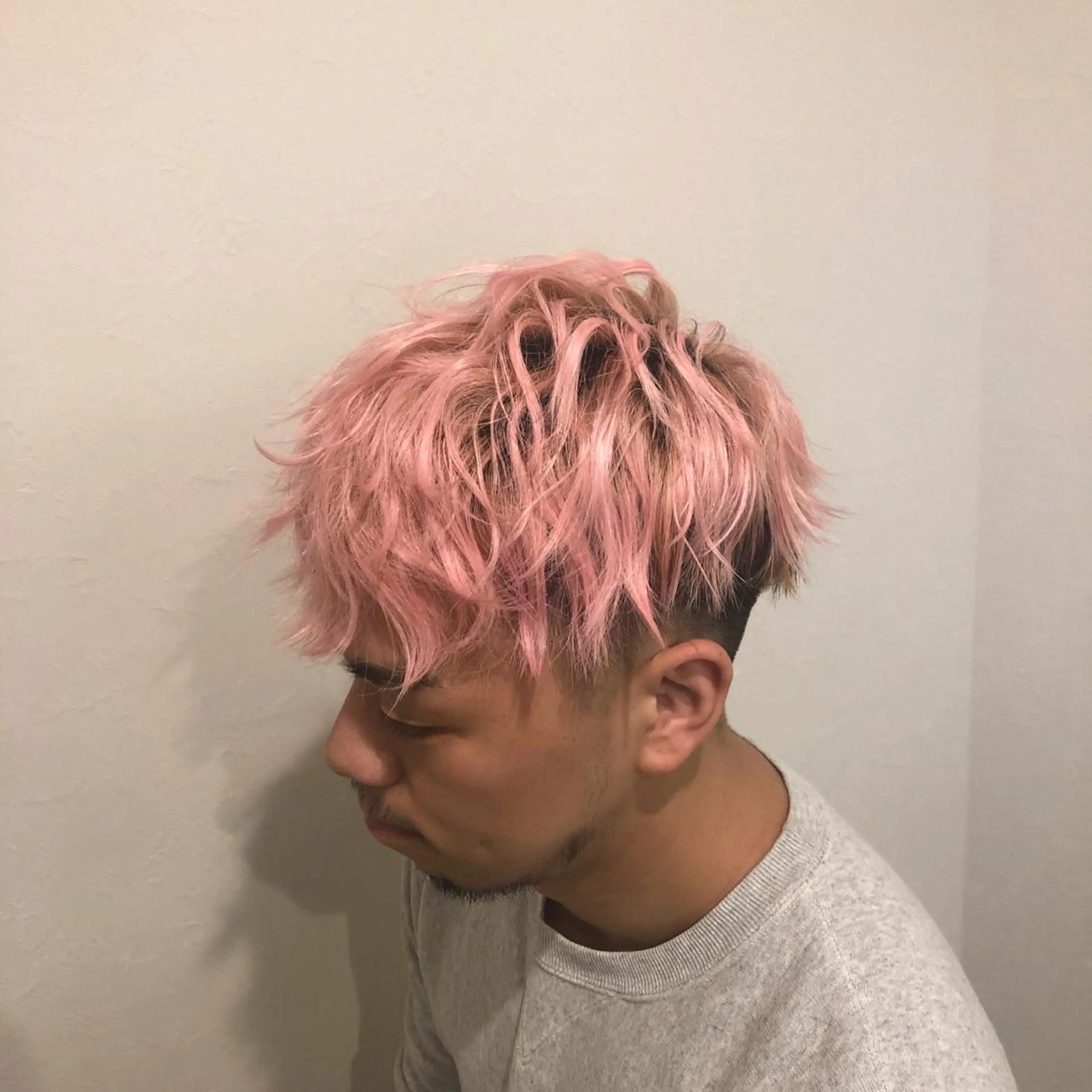 カラー メンズ 無料カットモデル募集 BLINK京橋店のヘアスタイル