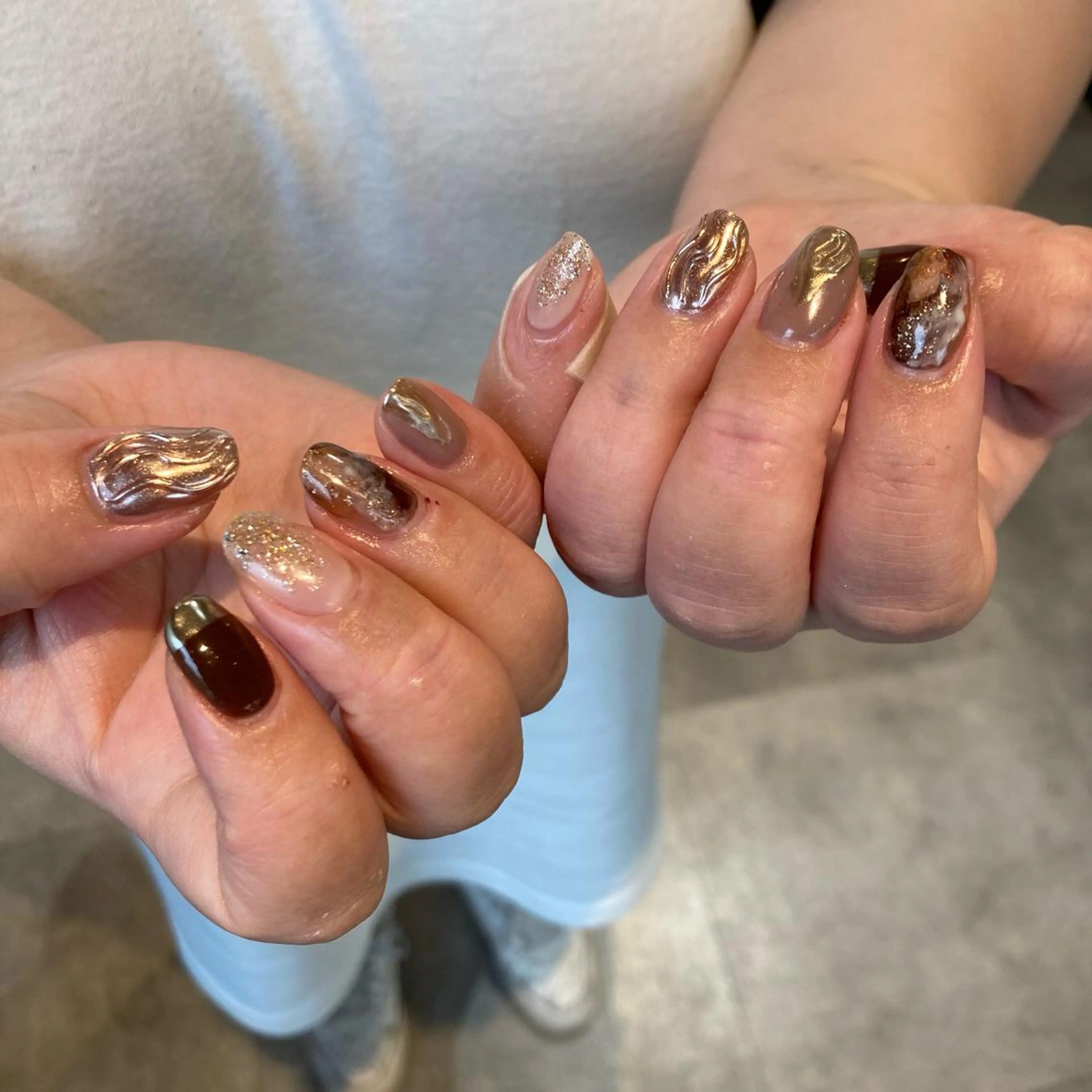 ネイル ハンドネイル shio ♡ 1〜2月予約受付中のネイルデザイン