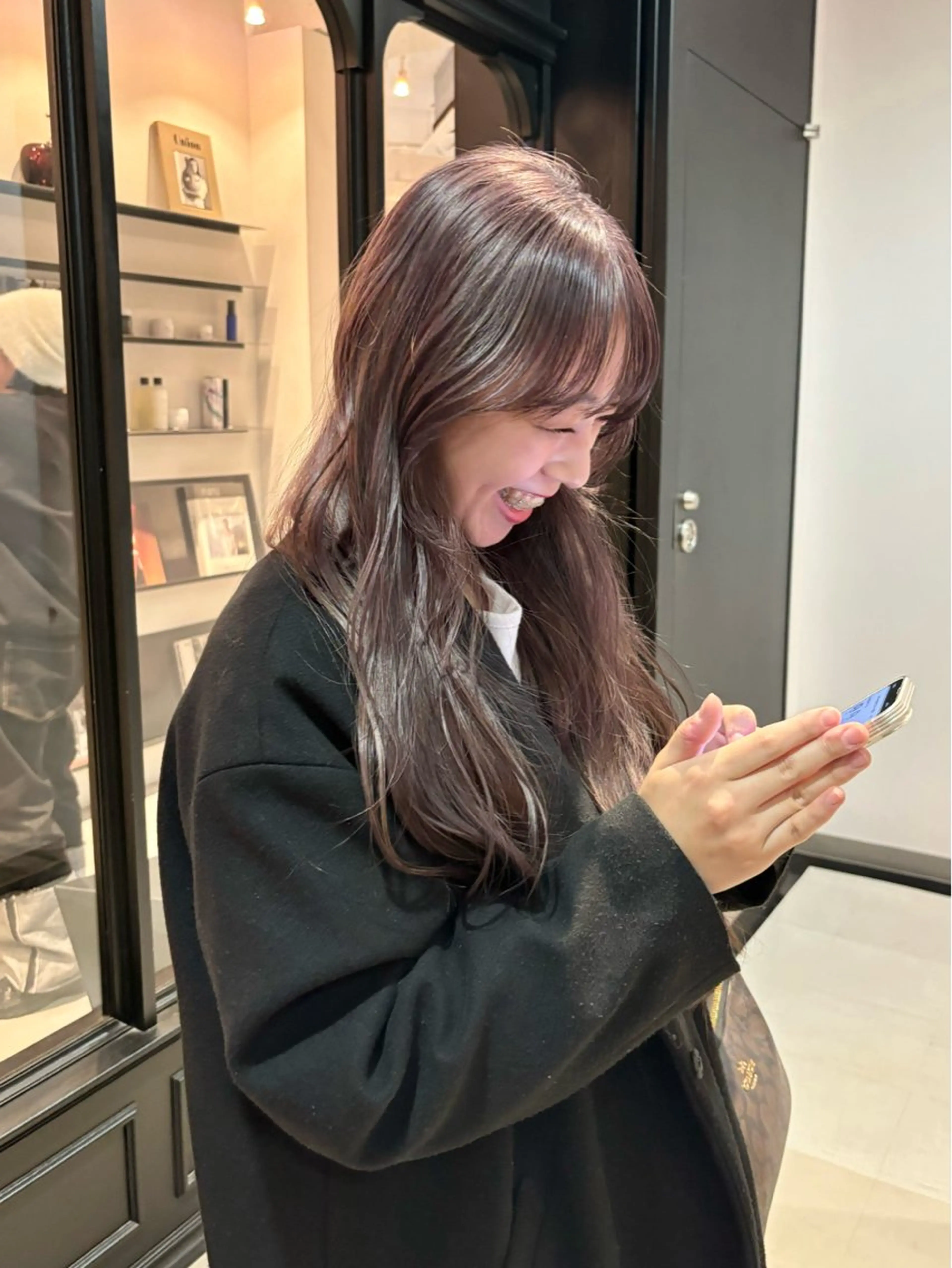 カラー rizu　/ ボブ /中明度カラー❤︎のヘアスタイル