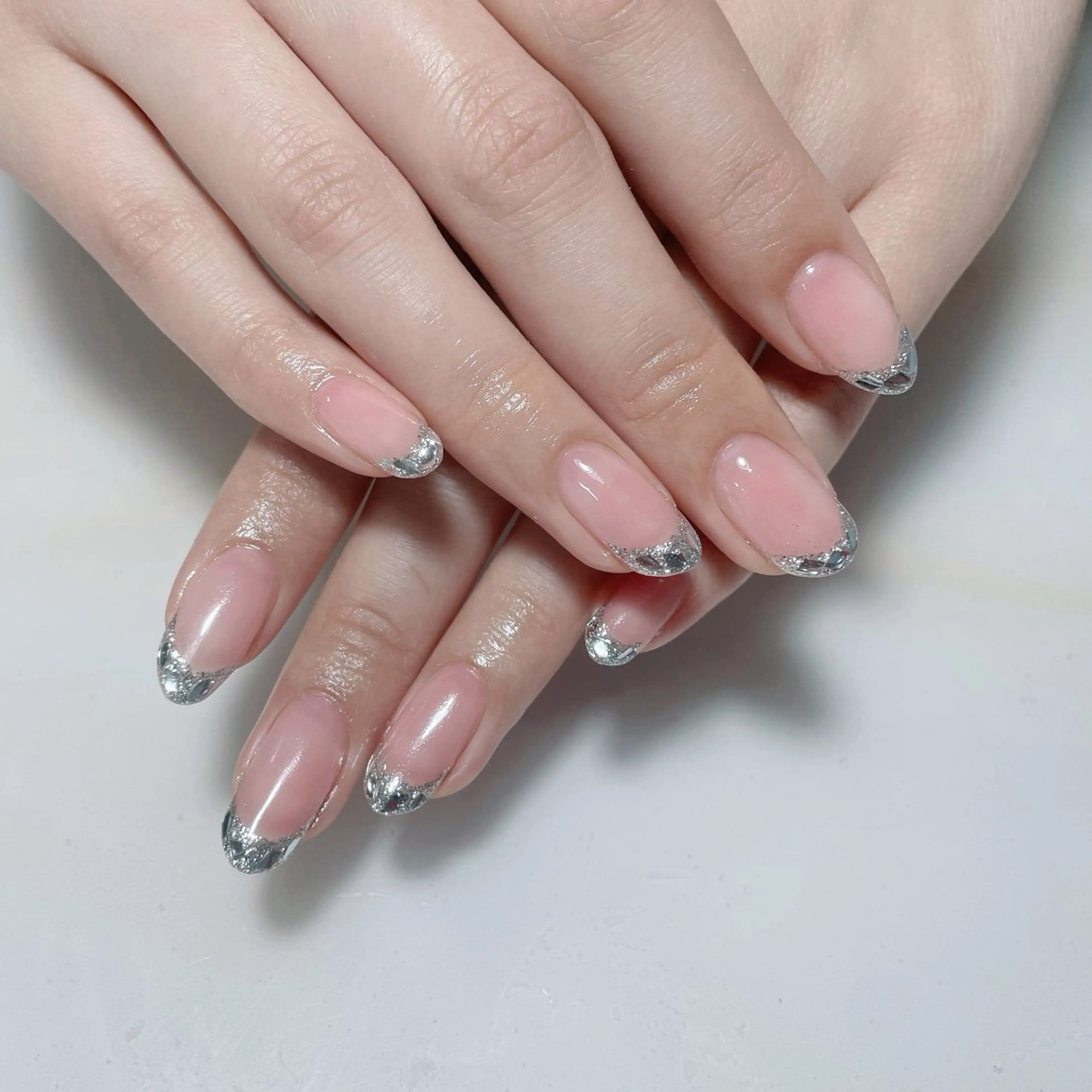 ネイル アートネイル フレンチネイル ジェルネイル グラデーション 韓国ネイル 久保田 マリコのネイルデザイン