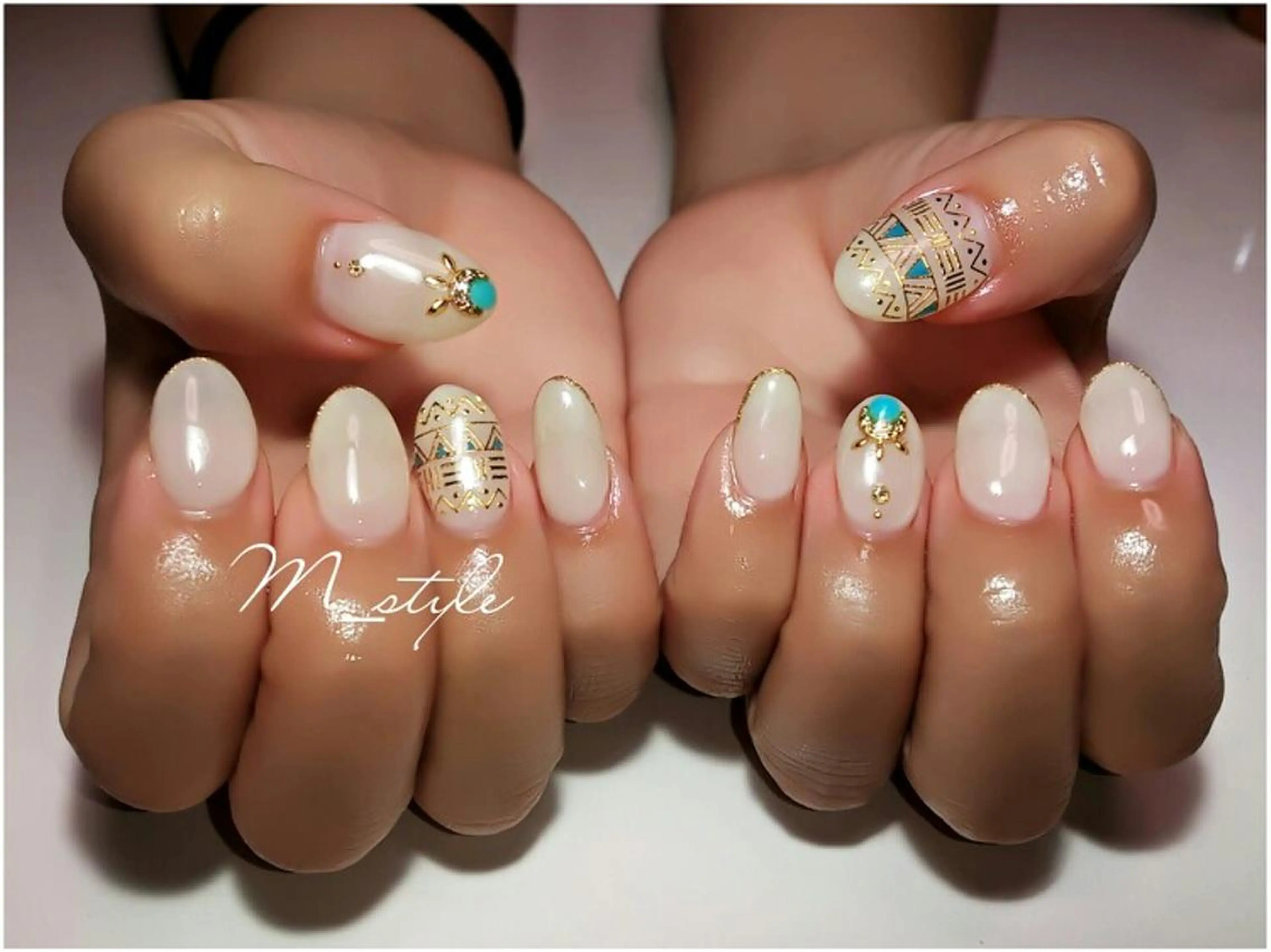 ネイル 下妻市ﾈｲﾙｻﾛﾝ M_styleのネイルデザイン