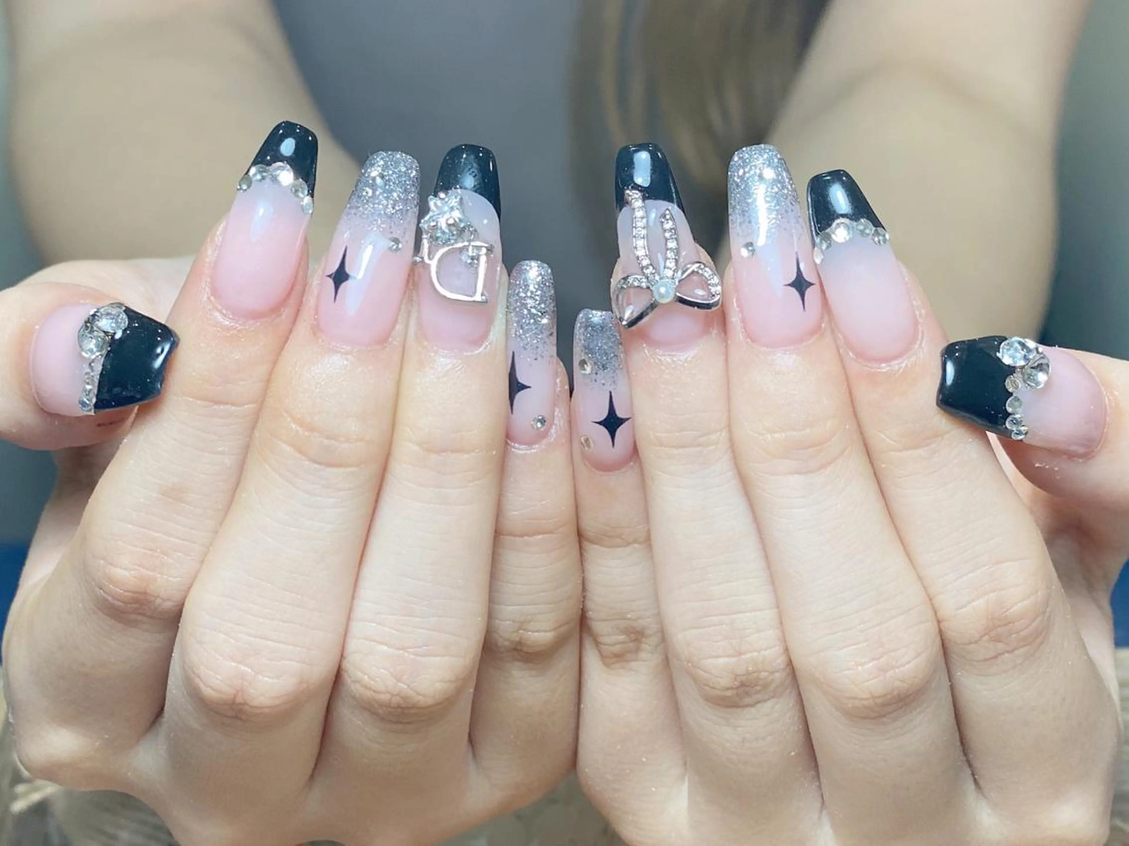 カラー ネイル 長さ出し 持ち込み スカルプネイル MSSugar Nailのネイルデザイン