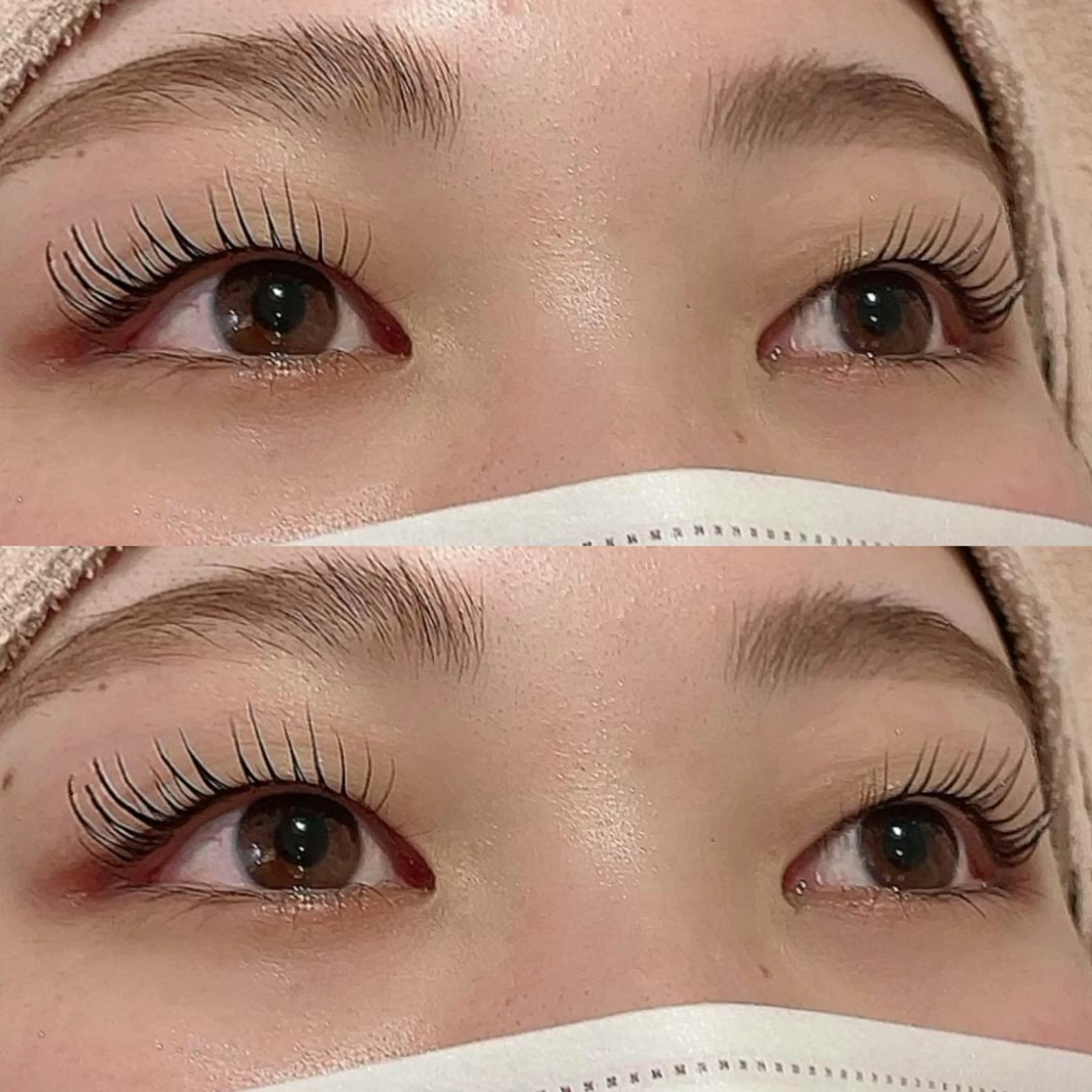 マツエク・マツパ パリジェンヌラッシュリフト 石渡このみ 🍊レイヤーカットのヘアスタイル