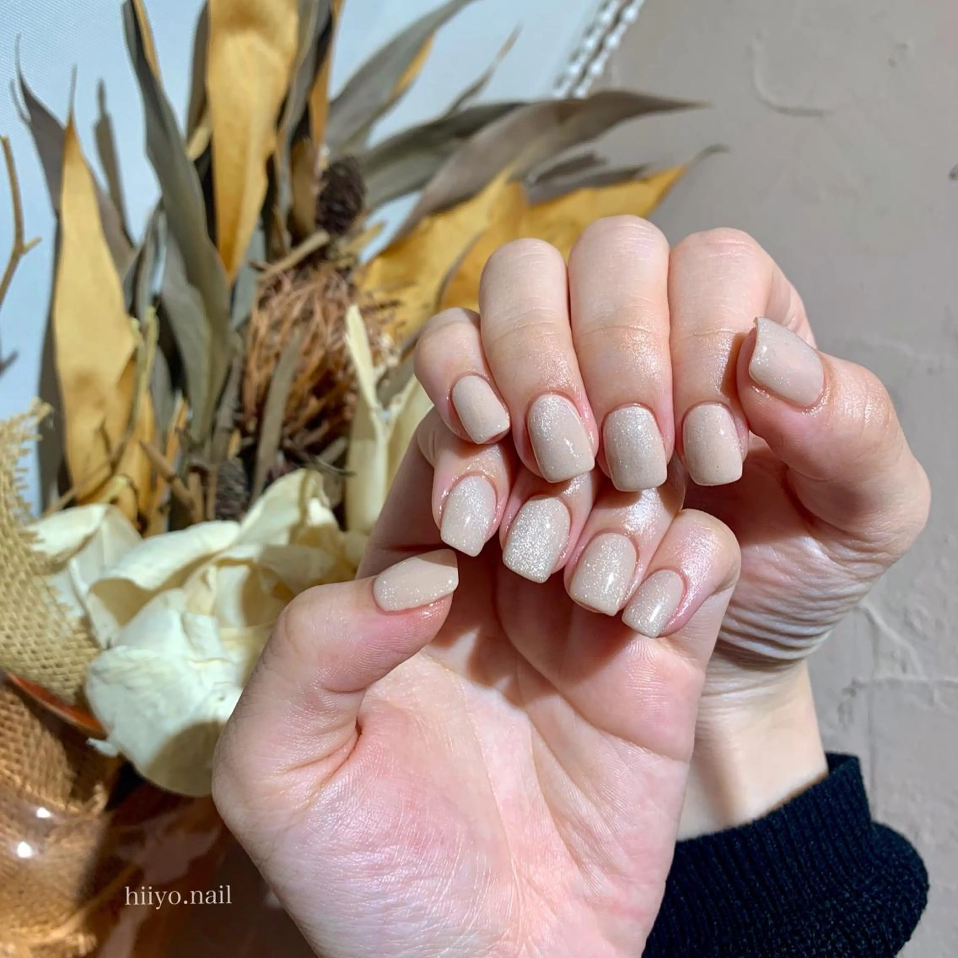 ネイル キラキラネイル マグネットネイル シンプルネイル hiyo🫧ネイル /渋谷💍🎀のネイルデザイン