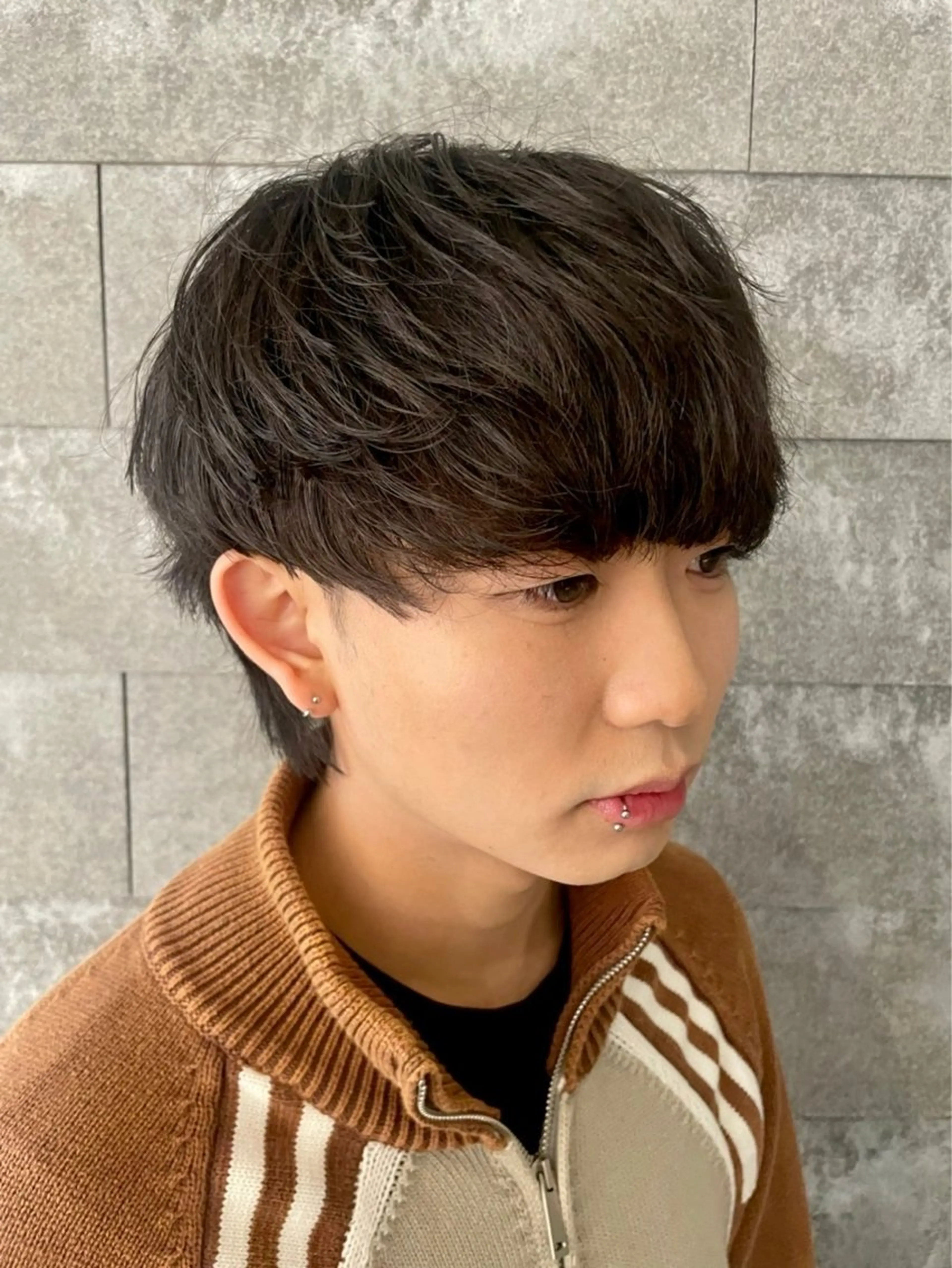 ショート メンズ マッシュ ショートヘア Hwyl by Niau MEN'S HAIR所属・原口 颯太のヘアスタイル