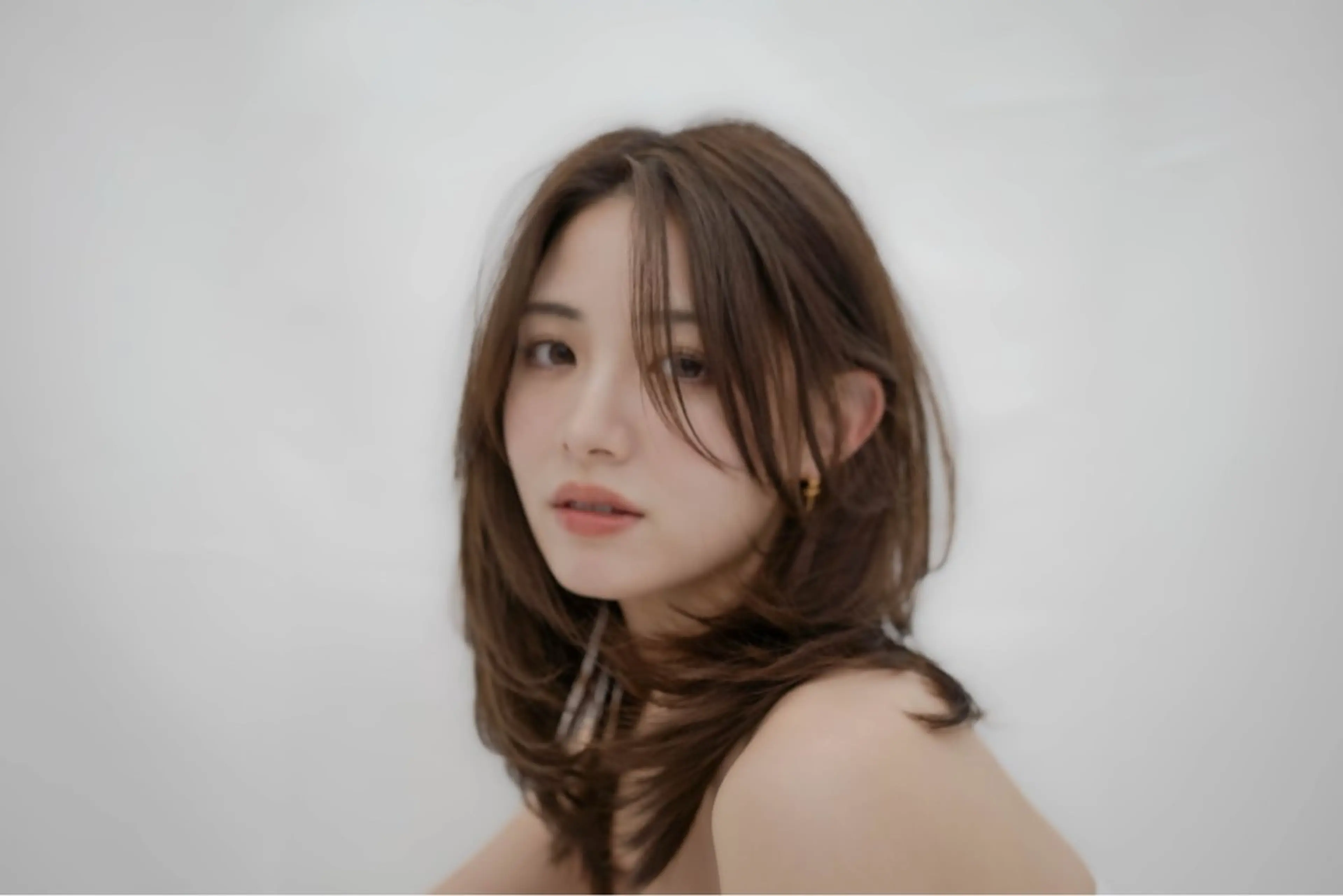 ミディアム ミディアムモデル 募集中/村上廉のヘアスタイル