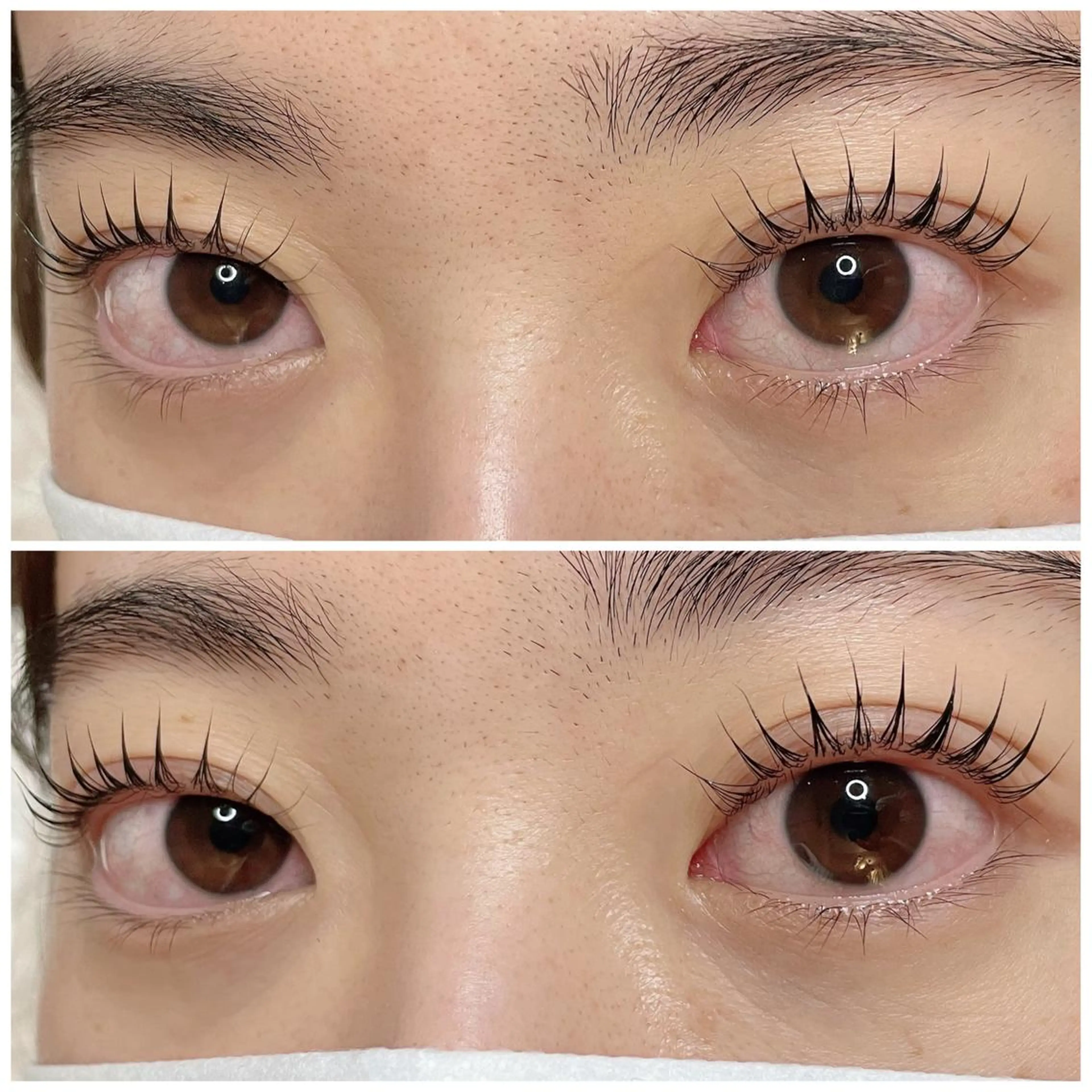 マツエク・マツパ パリジェンヌラッシュリフト マツパ 9nine 河合のマツエク・マツパデザイン