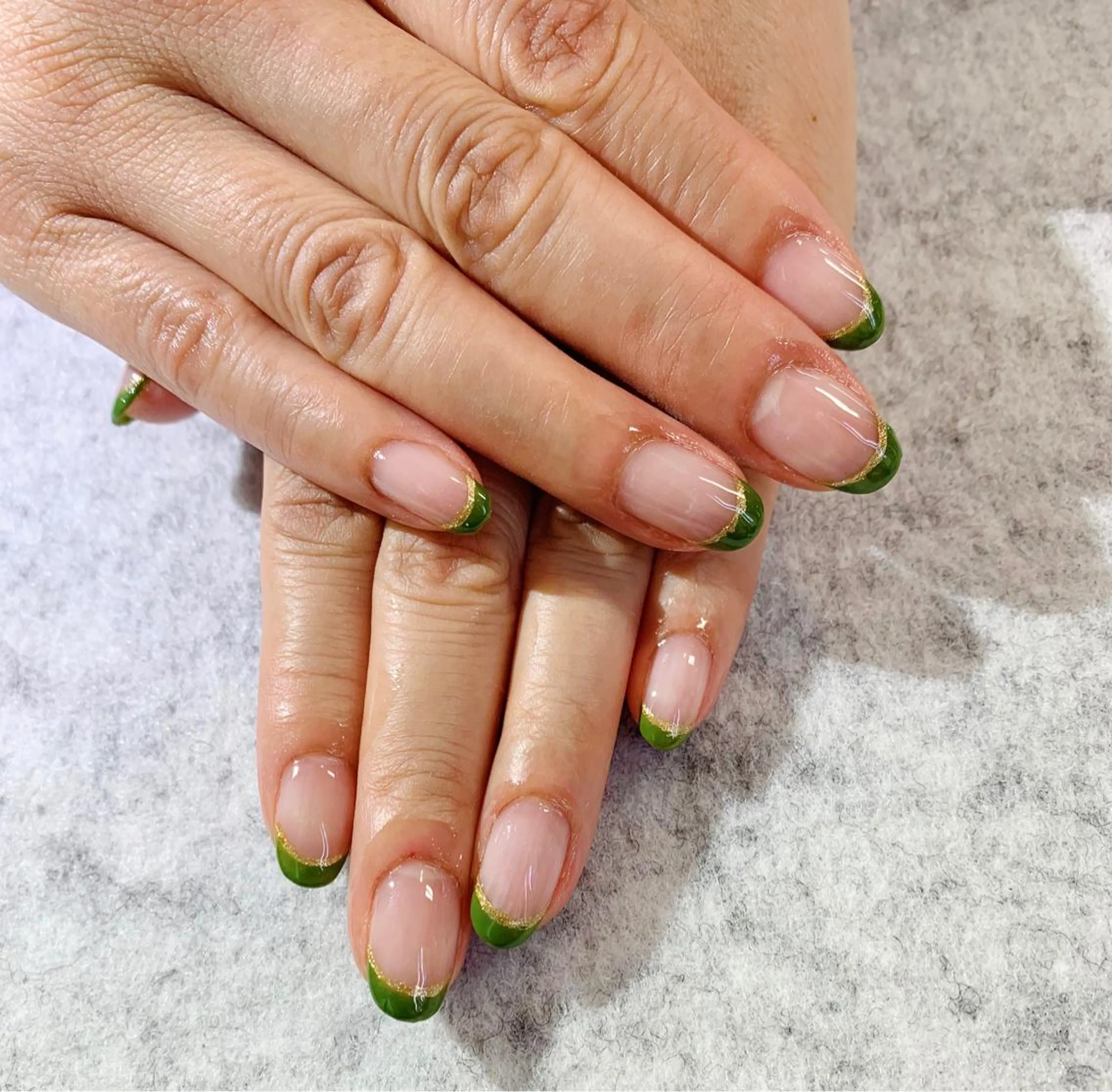 ネイル フレンチネイル Laure‘a所属・Laure‘a MARIのネイルデザイン