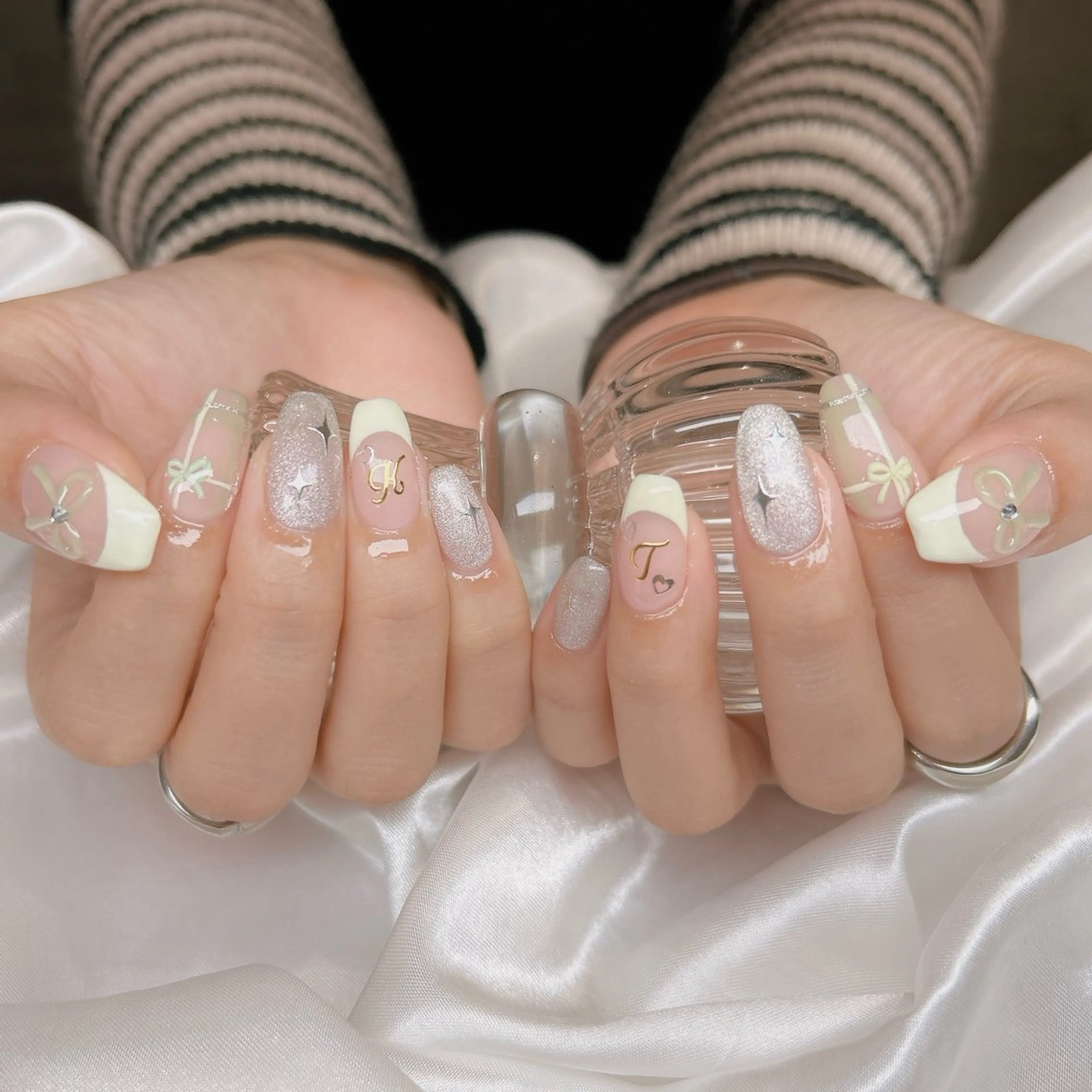 ネイル ハンドネイル junna のぞいてねのネイルデザイン