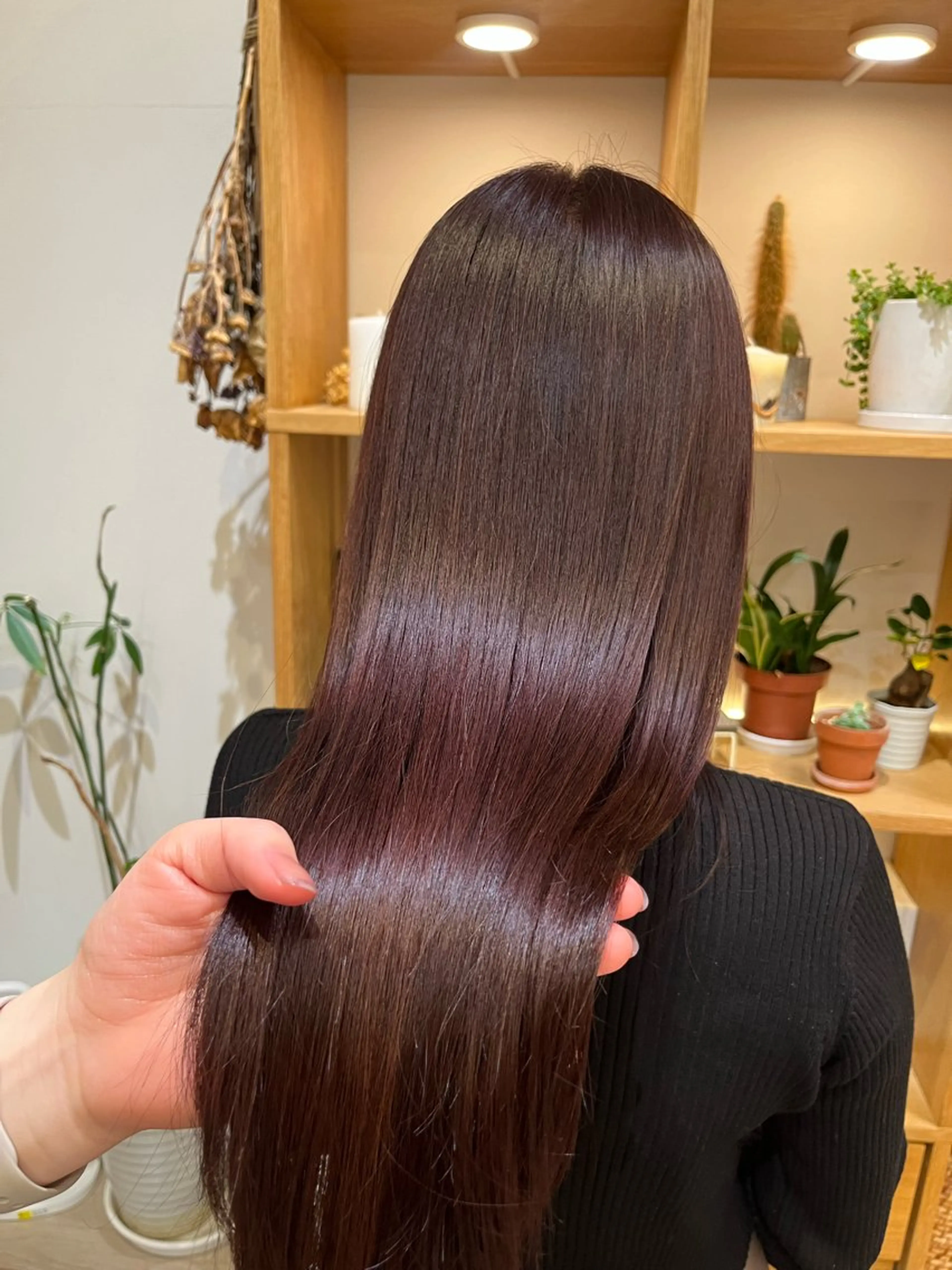 セミロング カラー ヘアカラー 暖色カラー/似合わせ カット/名古屋/辻のヘアスタイル