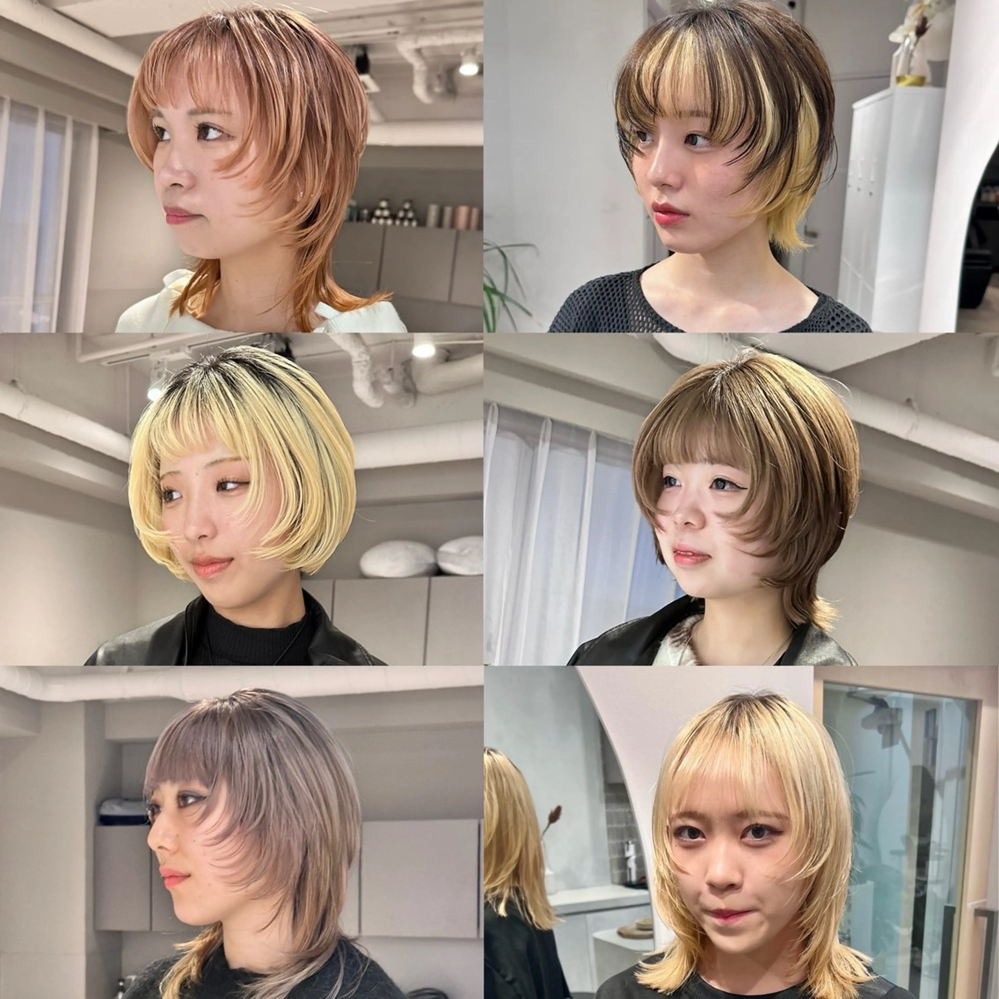 レイヤーカット＆カラー＆ディープレイヤー3Stepトリートメントの写真