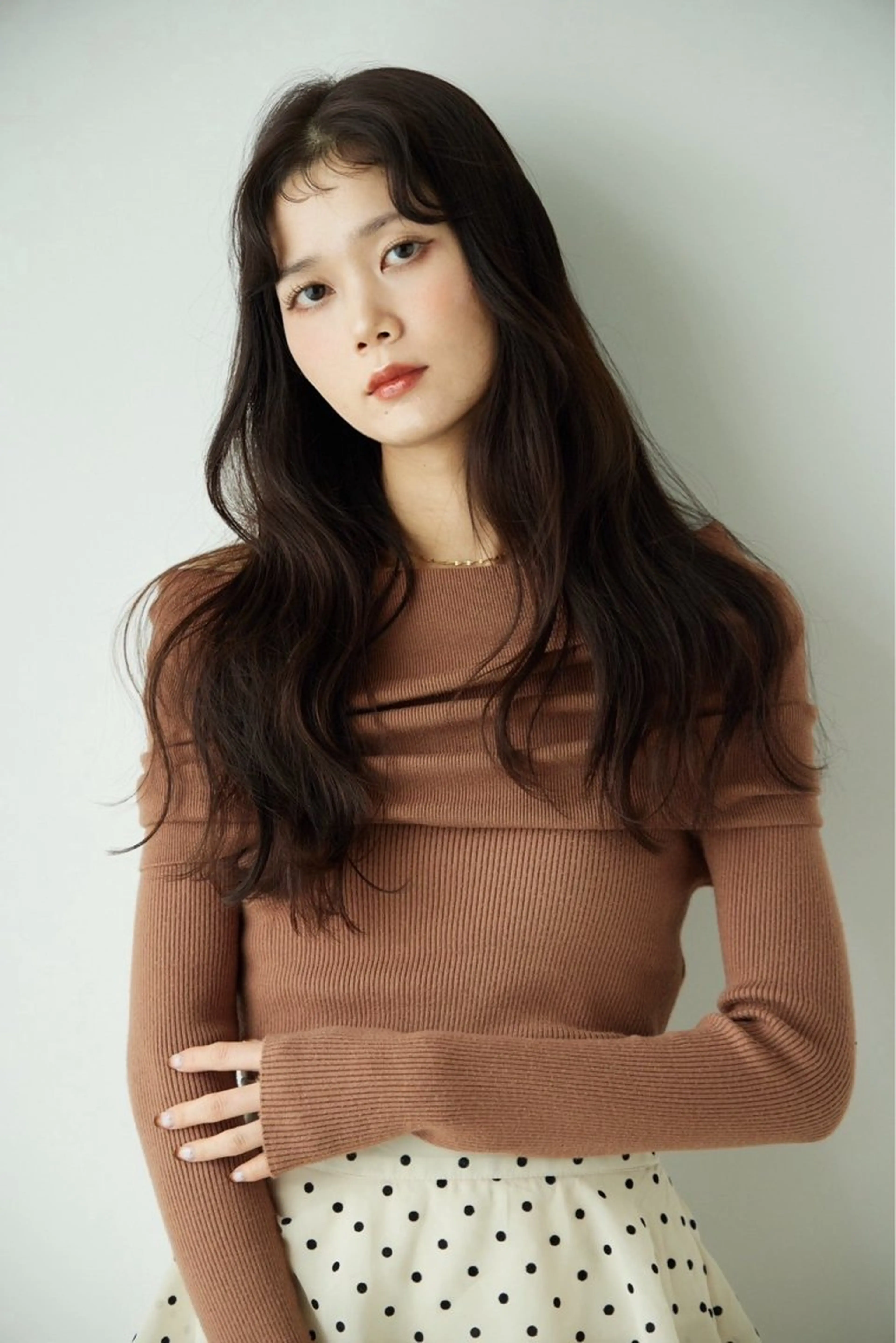 ロング カラー 田中 鈴乃のヘアスタイル