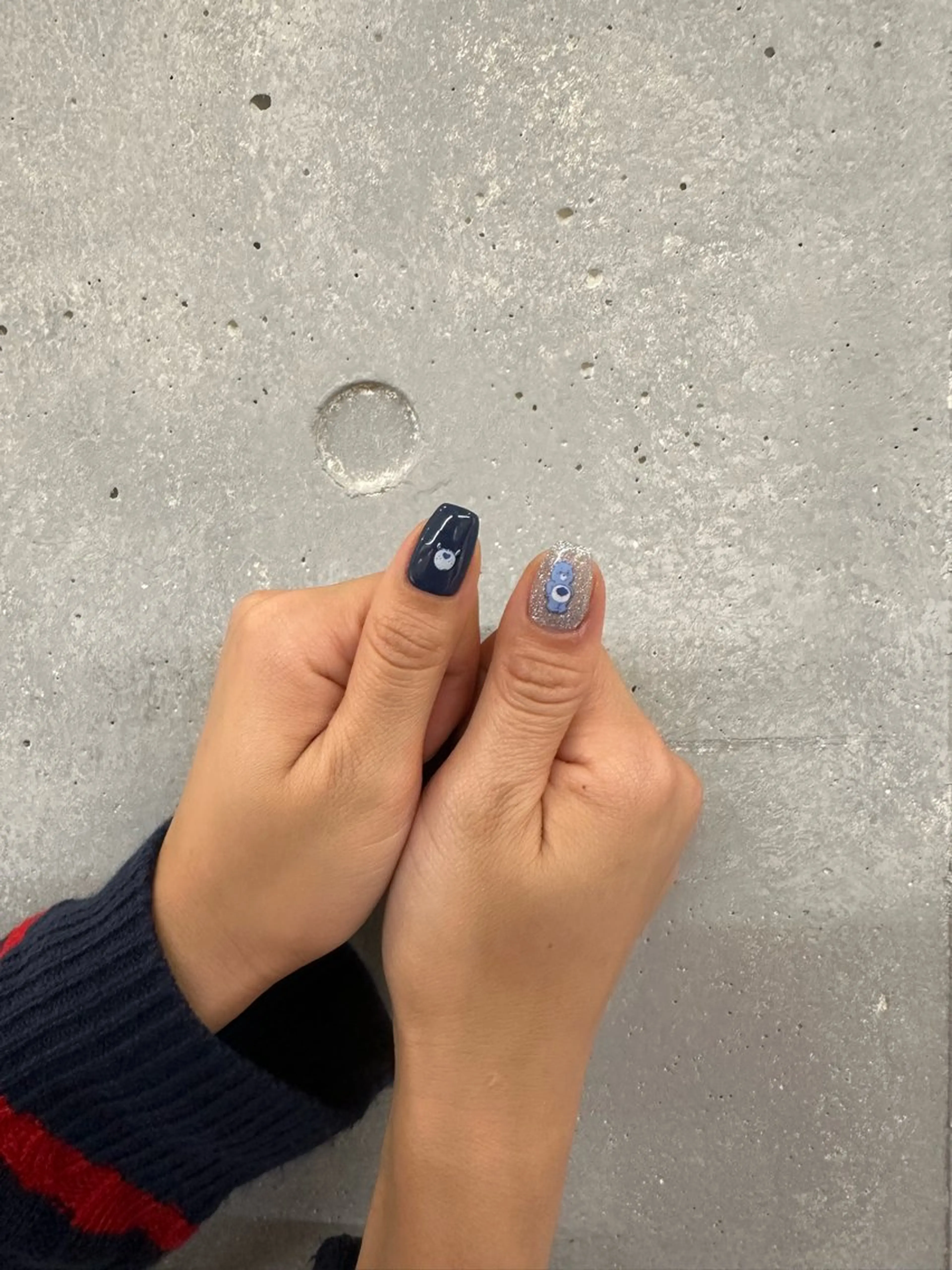 ネイル フラッシュネイル ワンカラーネイル ハンドネイル fukuyasu rikaのネイルデザイン