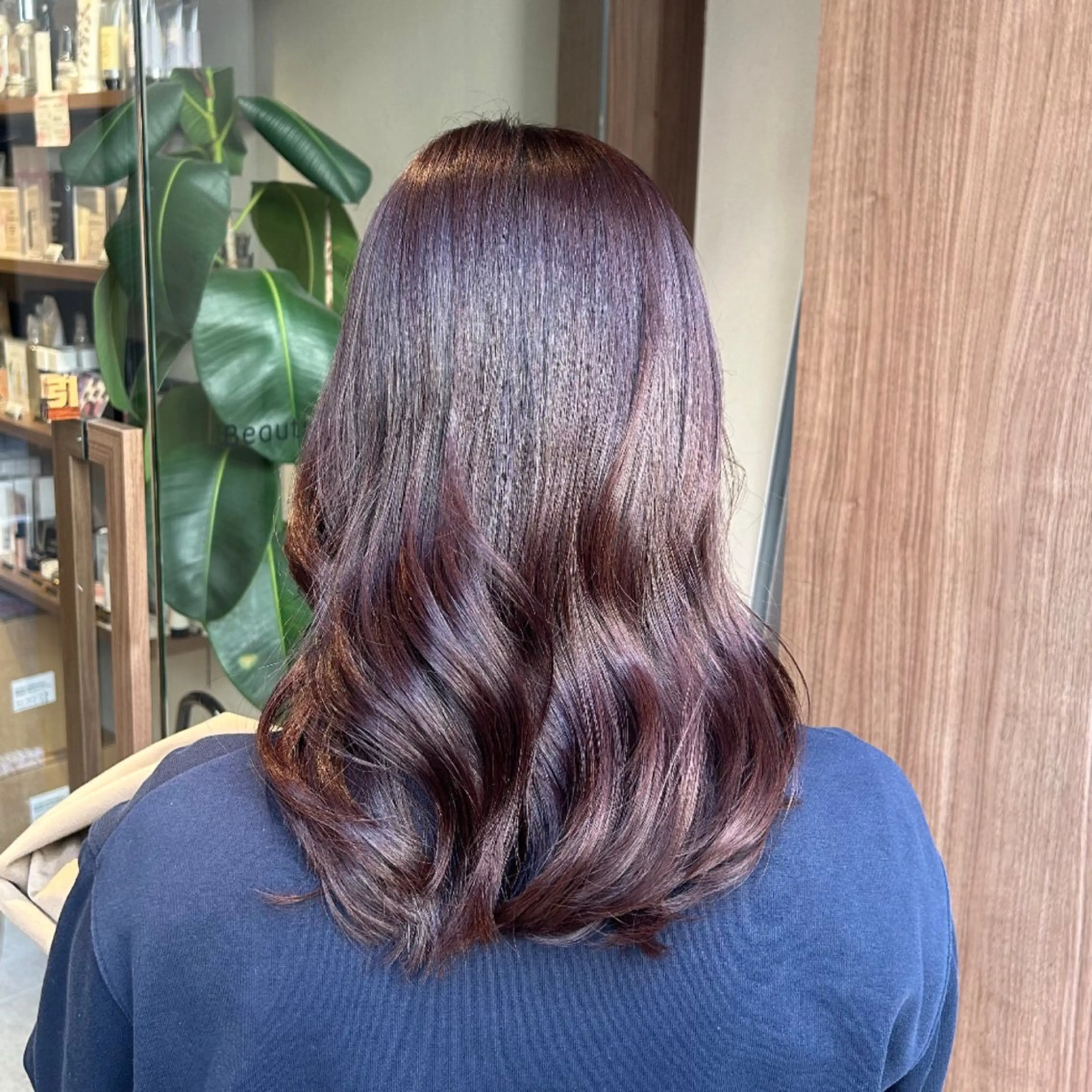 ロング カラー カット ヘアカラー トリートメント [透明感カラ ー🥣💕]高木愛理のヘアスタイル