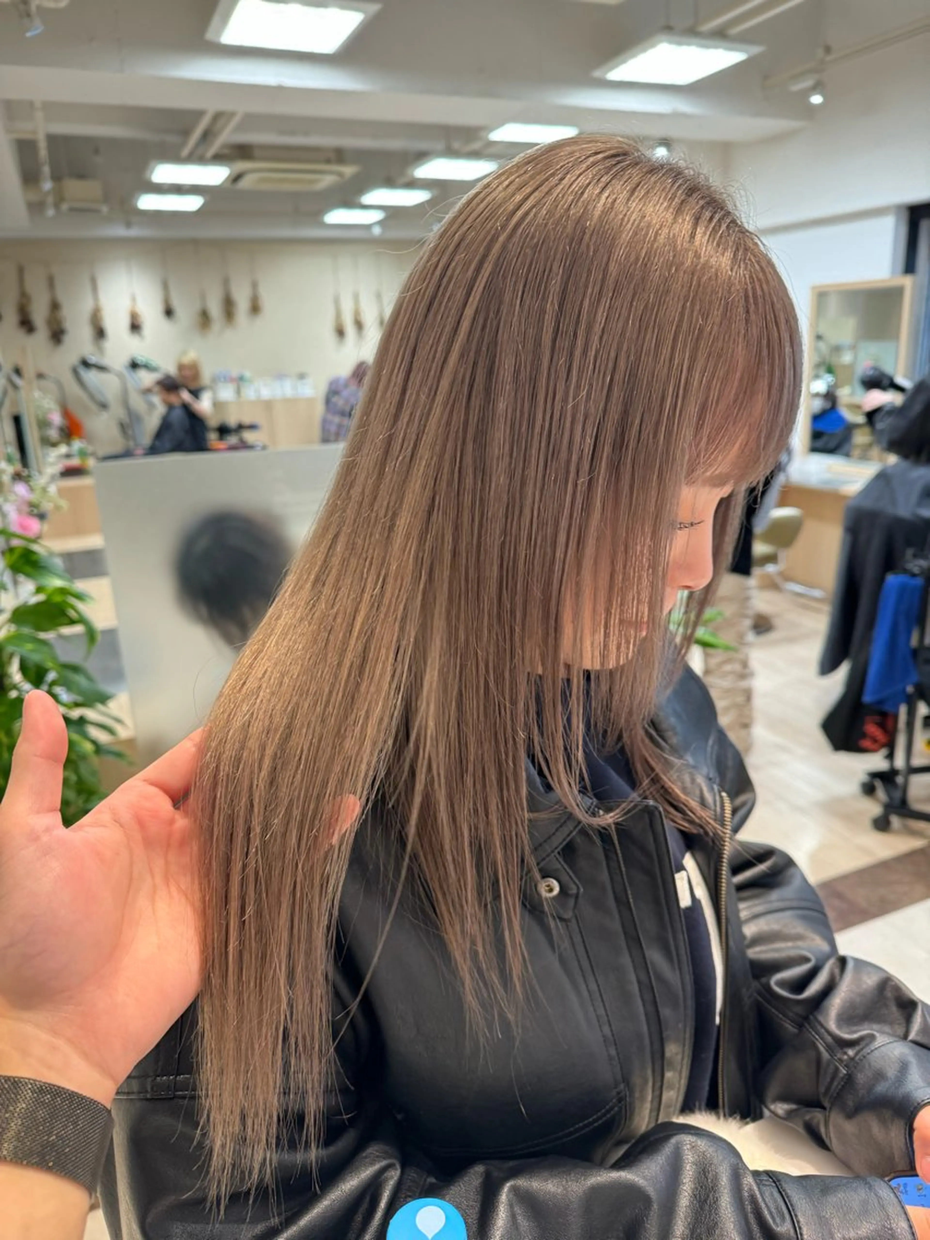 カラー 透明感カラー ヘアカラー UMEDA RYUHEIのヘアスタイル