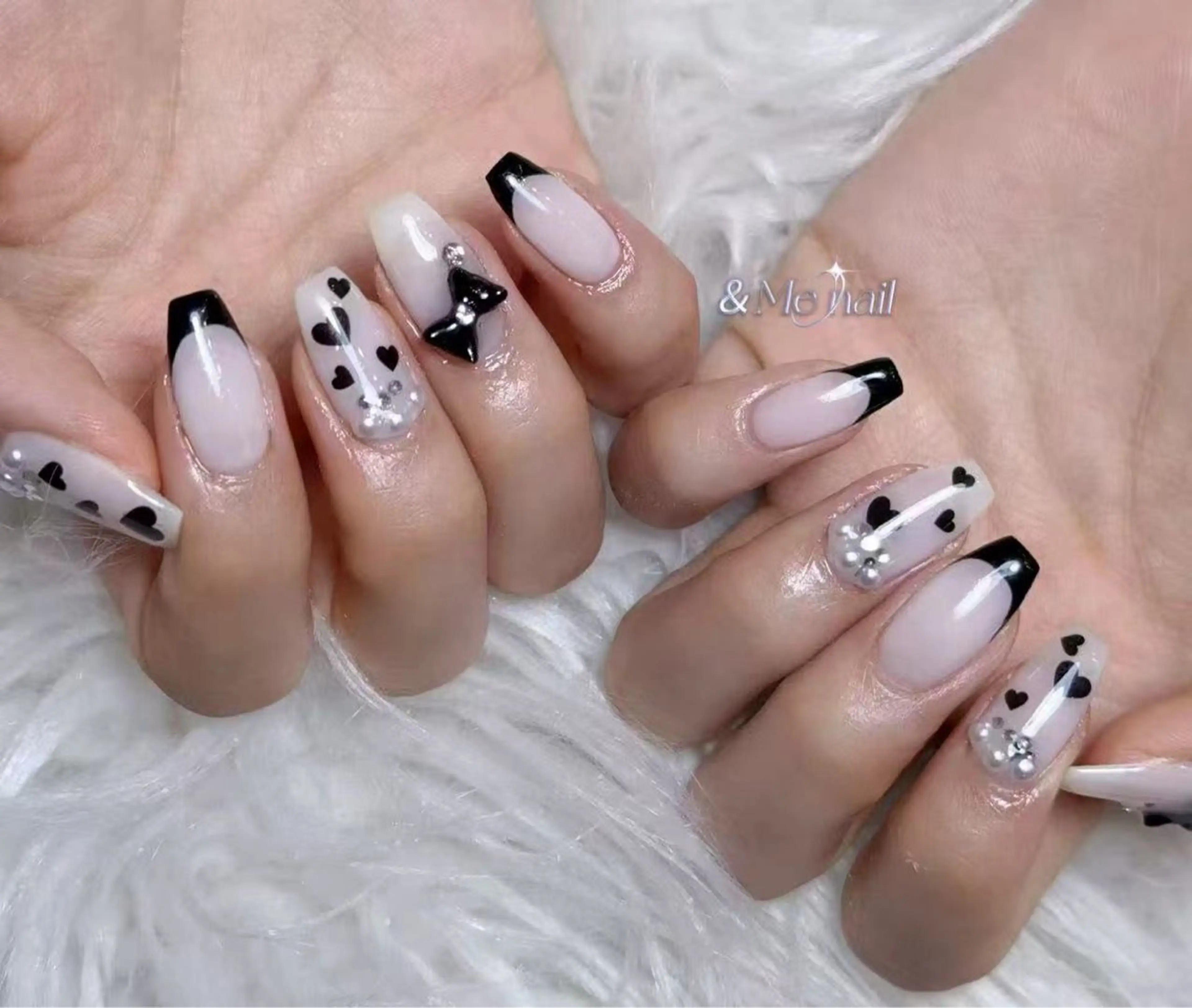 【人気No・1】ハンド★ゴージャス★持ち込みデザイン120分やり放題￥7980の写真