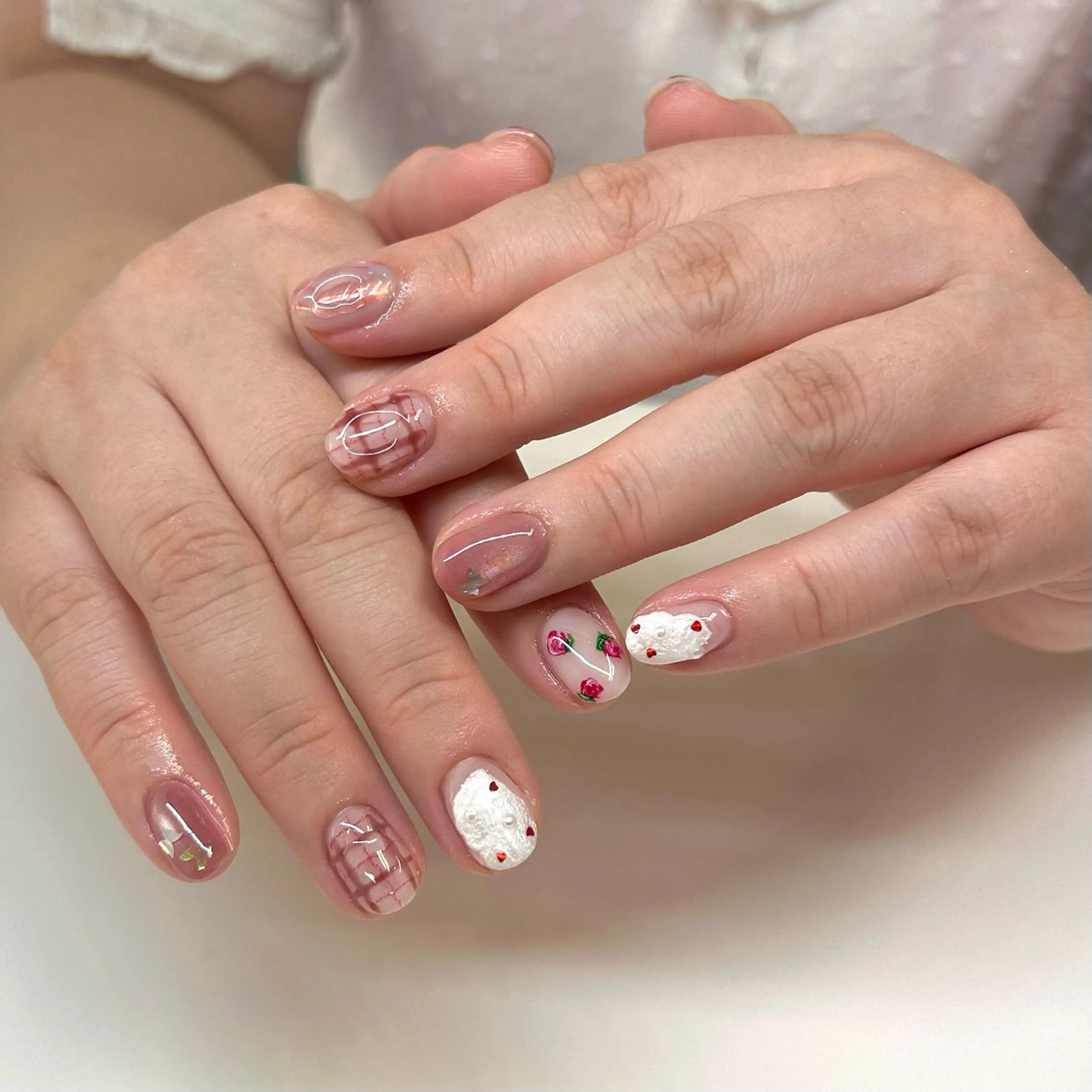 ネイル ハンドネイル mark by 7 LOOKS yukaのネイルデザイン