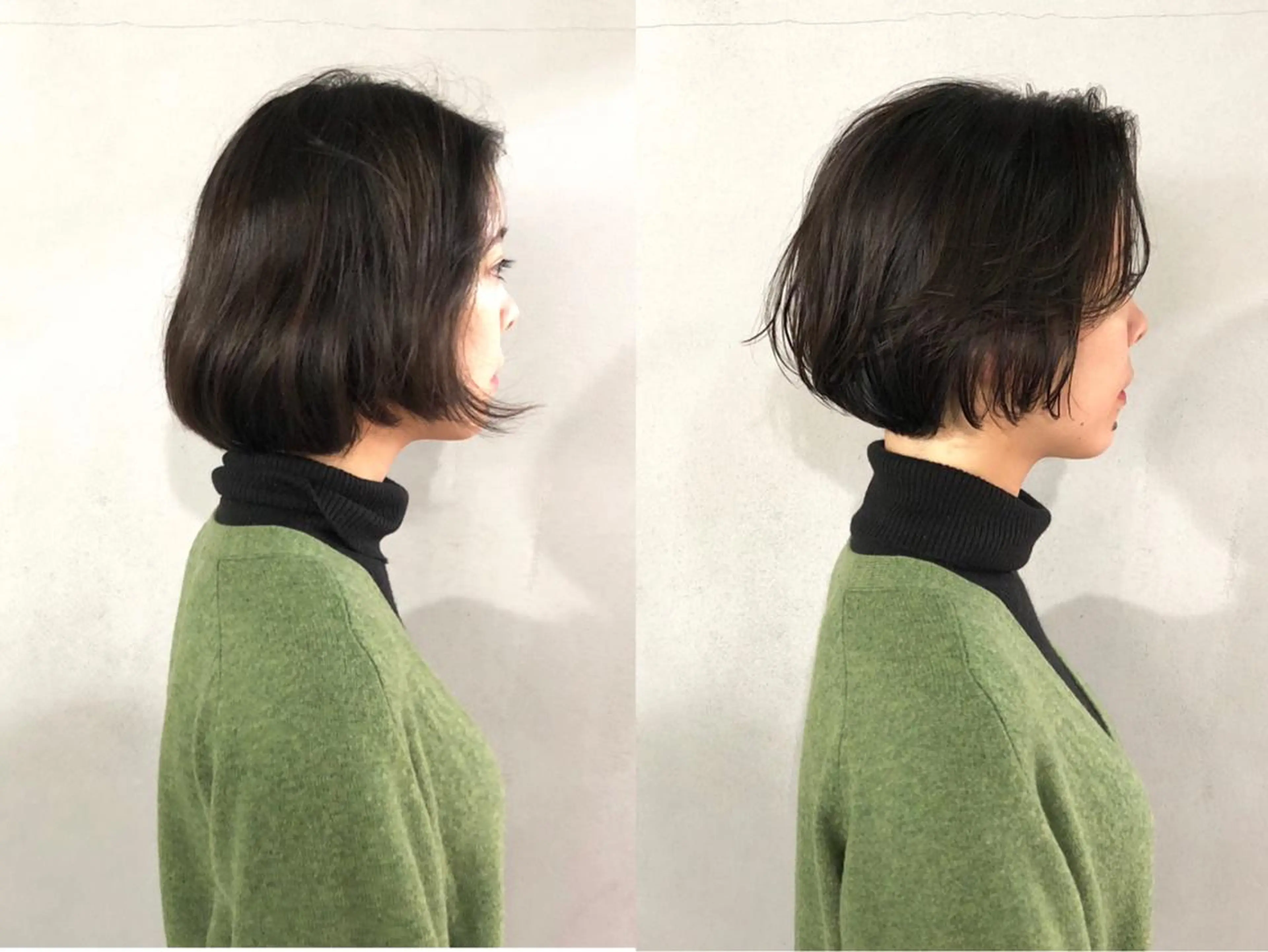 ショート カラー ボブ カット トリートメント ボブ/ショート/ 白髪染め/メンズ葛西のヘアスタイル