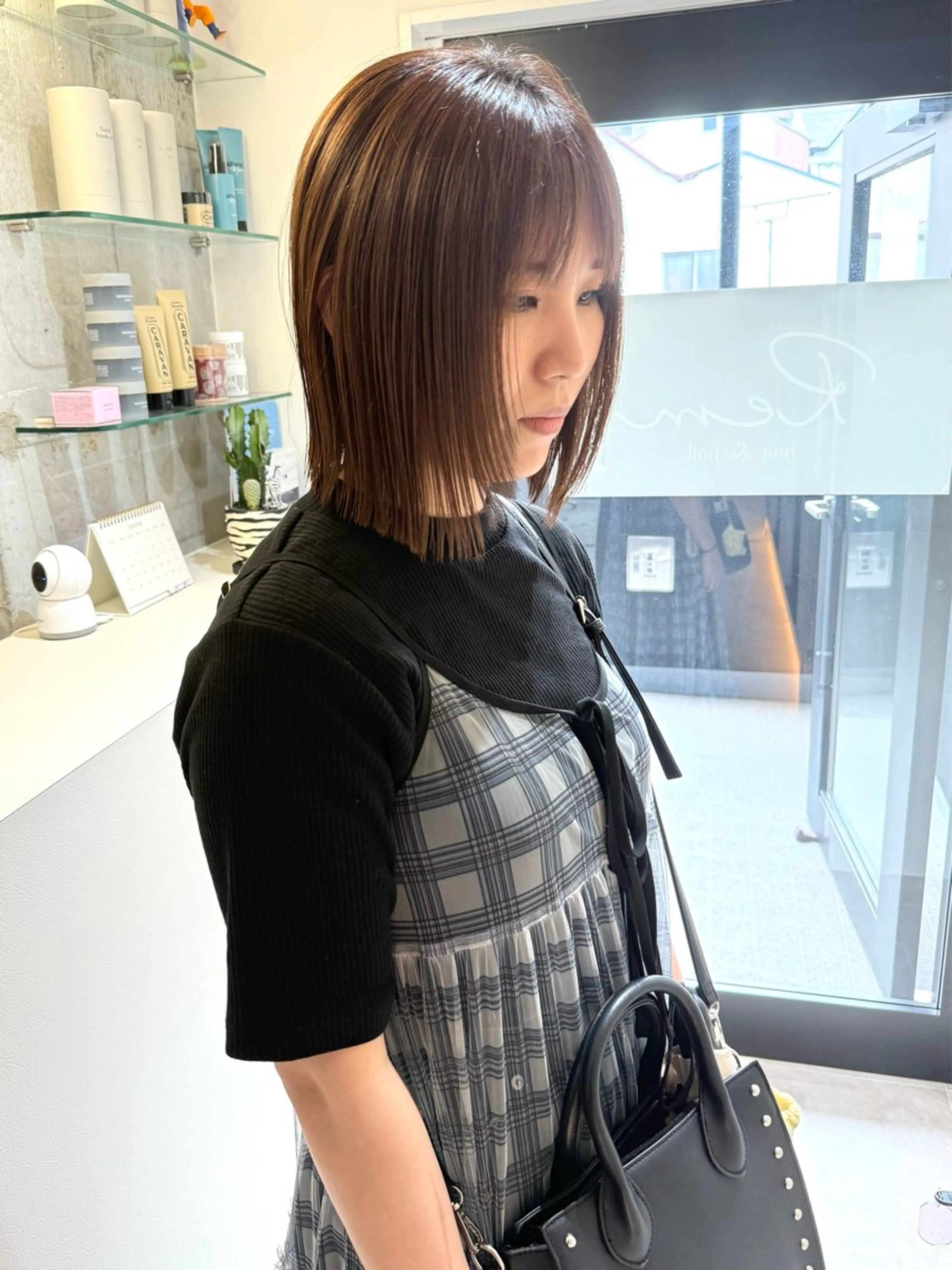 ミディアム Rem所属・ボブ/ fumino🎀のヘアスタイル