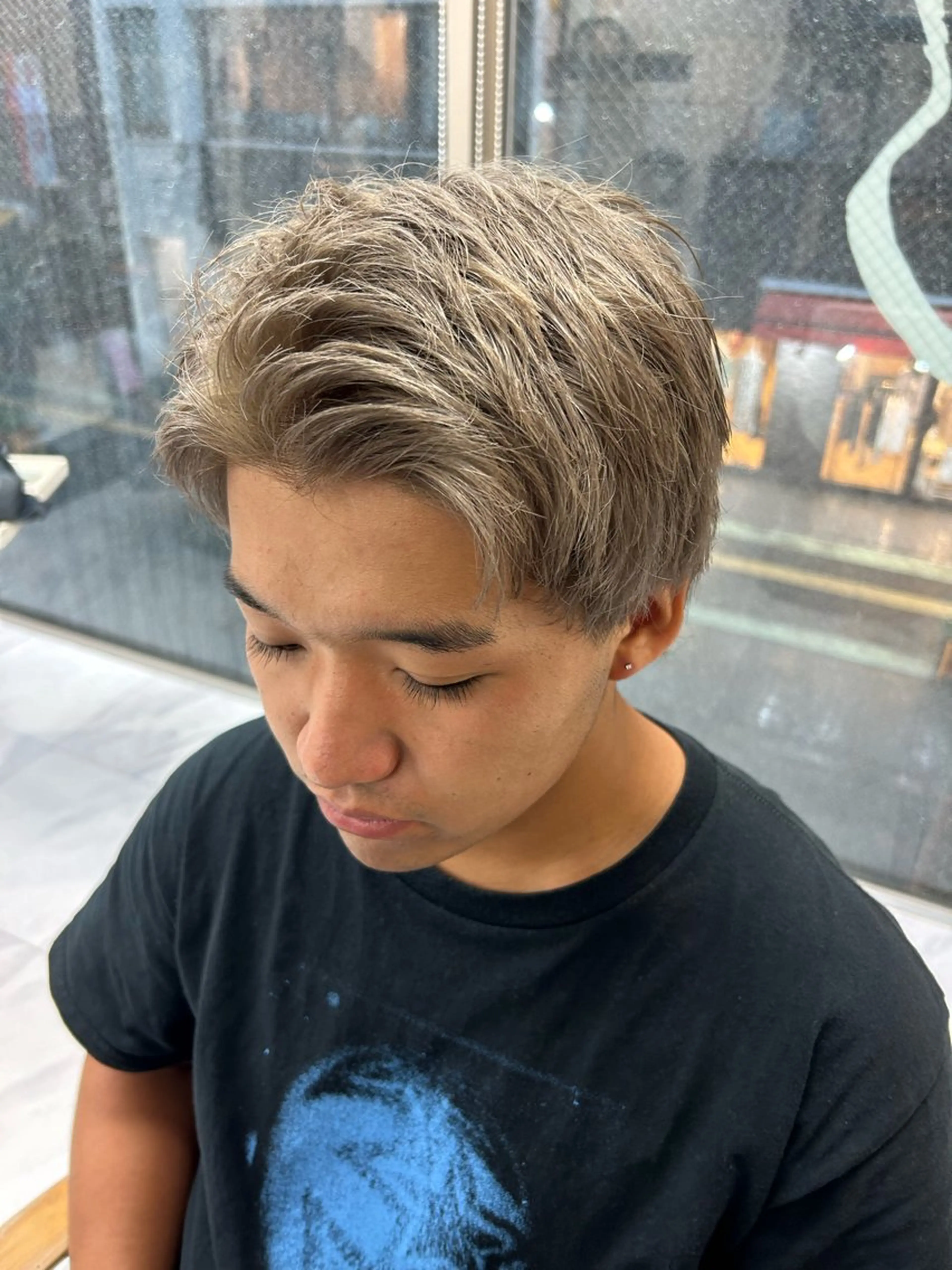 ショート カラー メンズ りか/ 大宮のヘアスタイル