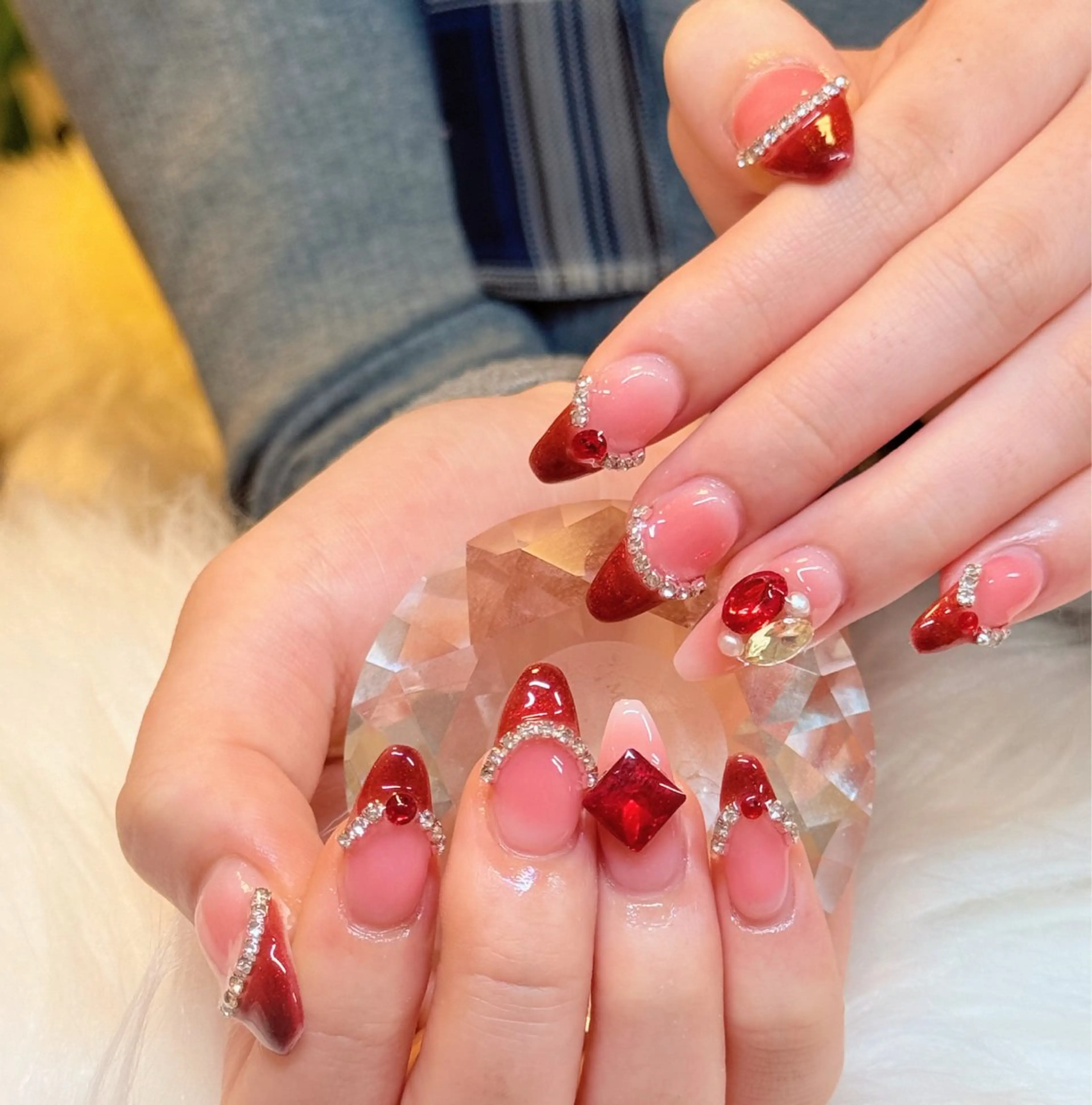 ネイル 長さ出し MIRA NAILROOM SALON所属・MIRA NAILROOMのネイルデザイン