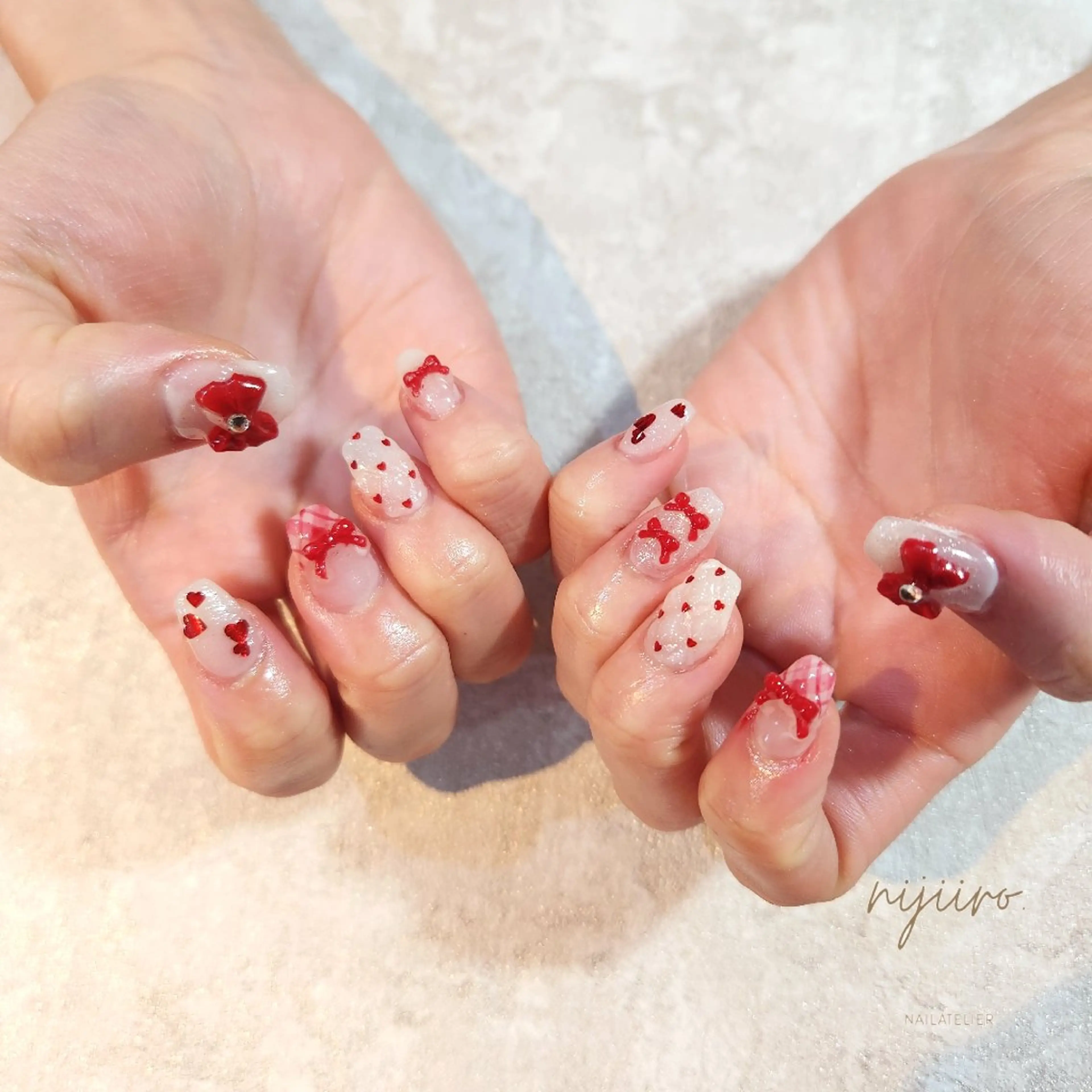 ネイル ハンドネイル nailatelier nijiiro.所属・nijiiro🌈 サトウのネイルデザイン