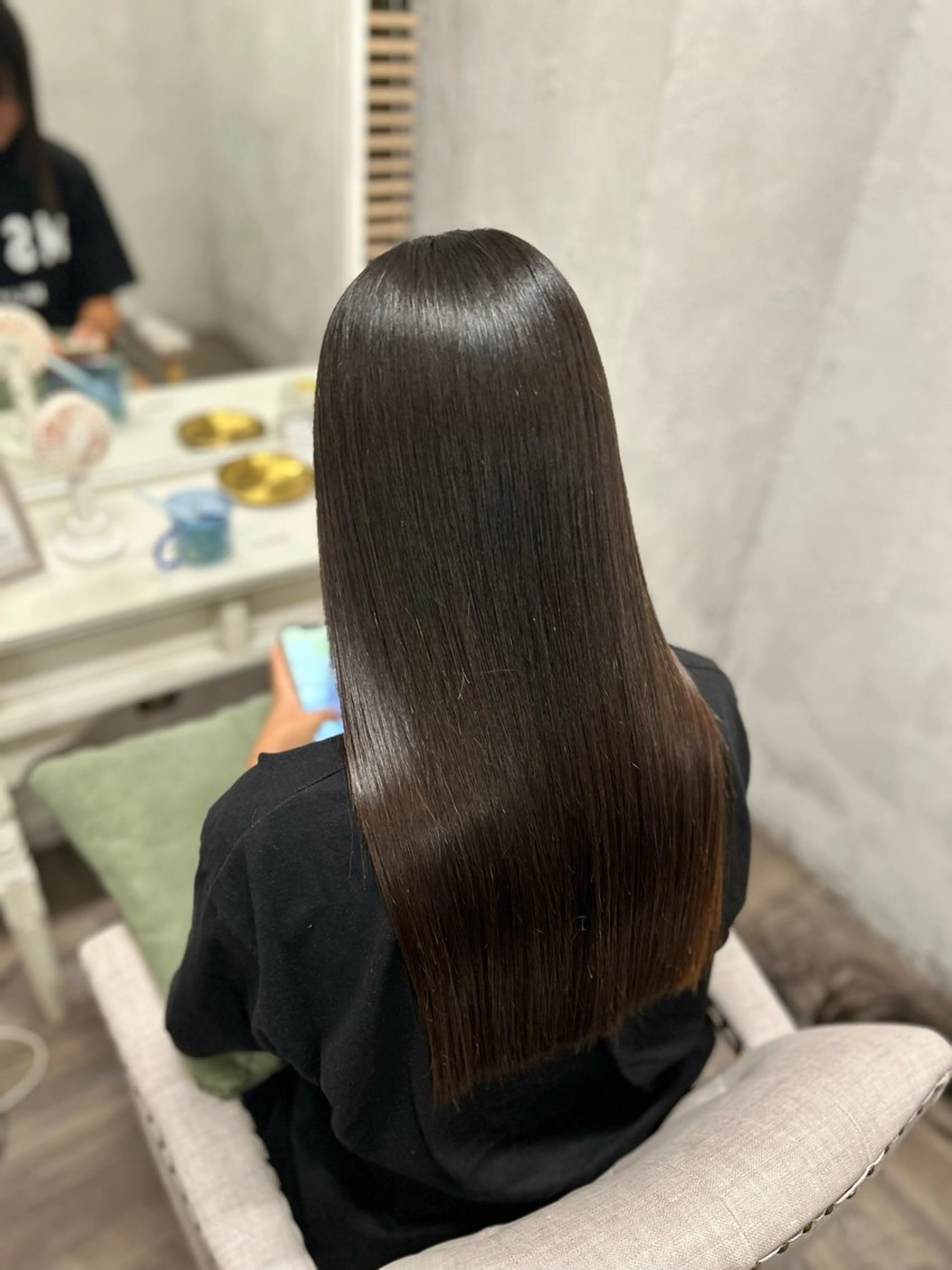 ロング カット veretta. あいりのヘアスタイル