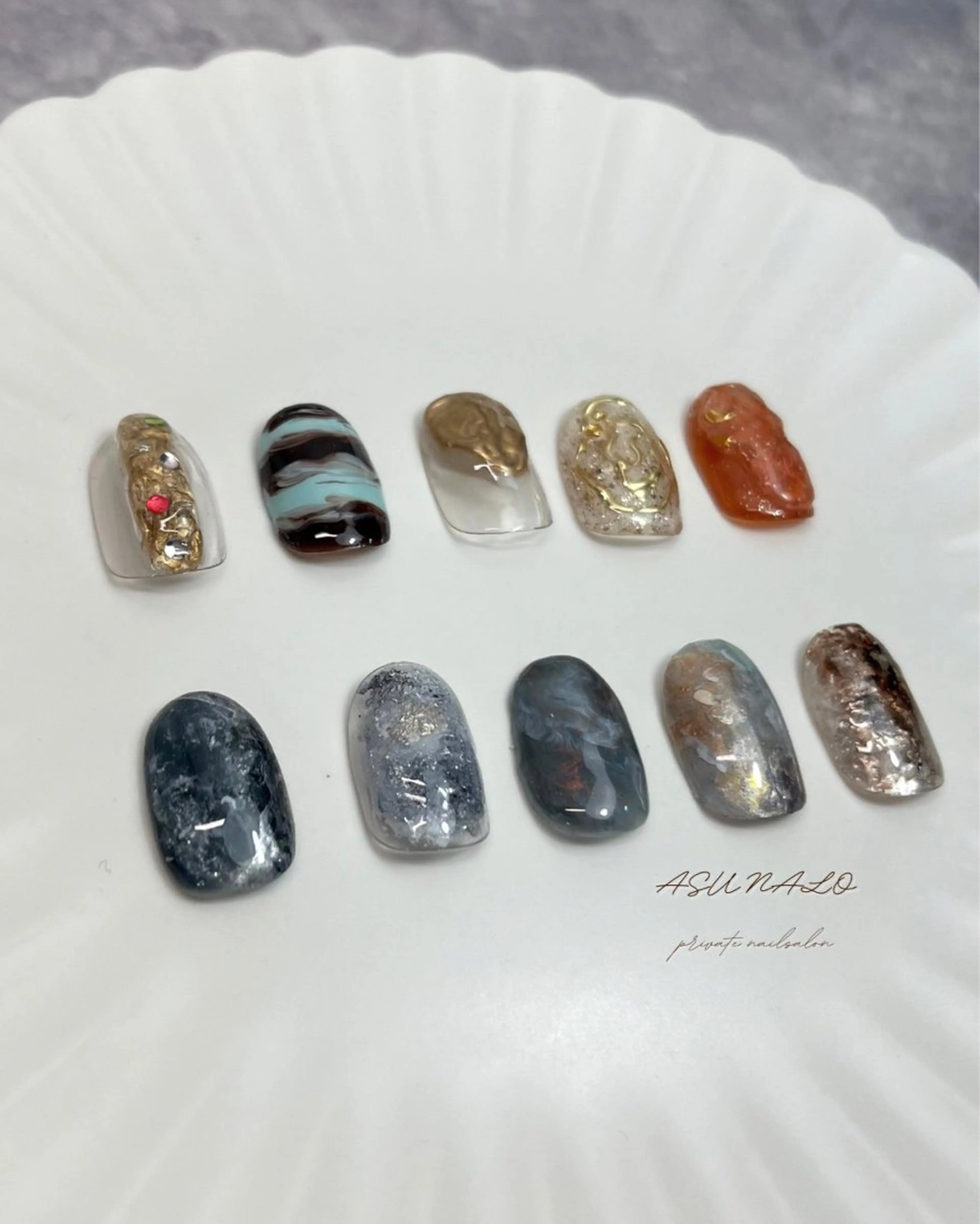 ネイル ハンドネイル nailsalon ASUNALO所属・ASUNALO えりかのネイルデザイン