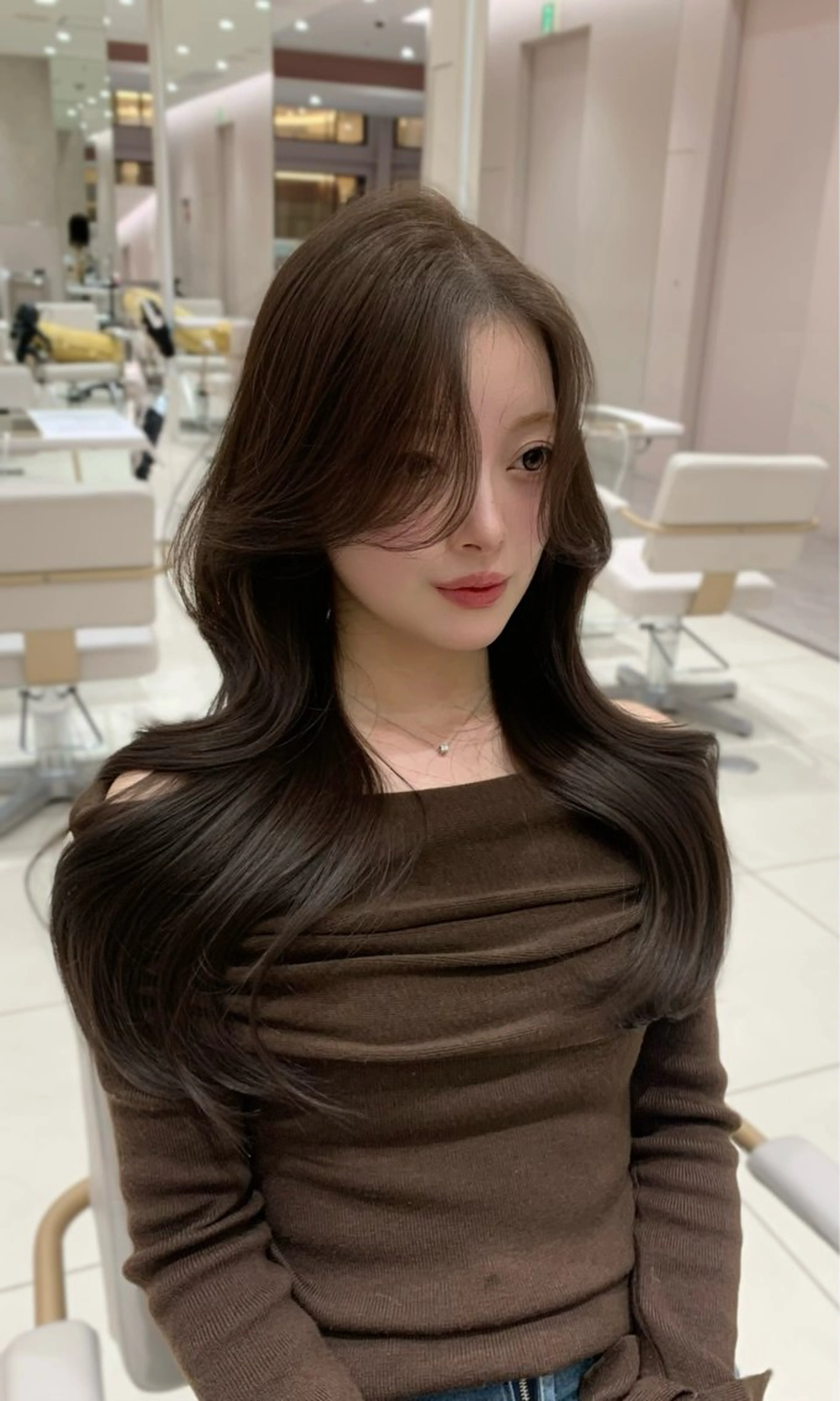 ロング ヘアアレンジ レイヤーカット/ 小塩 萌々香のヘアスタイル