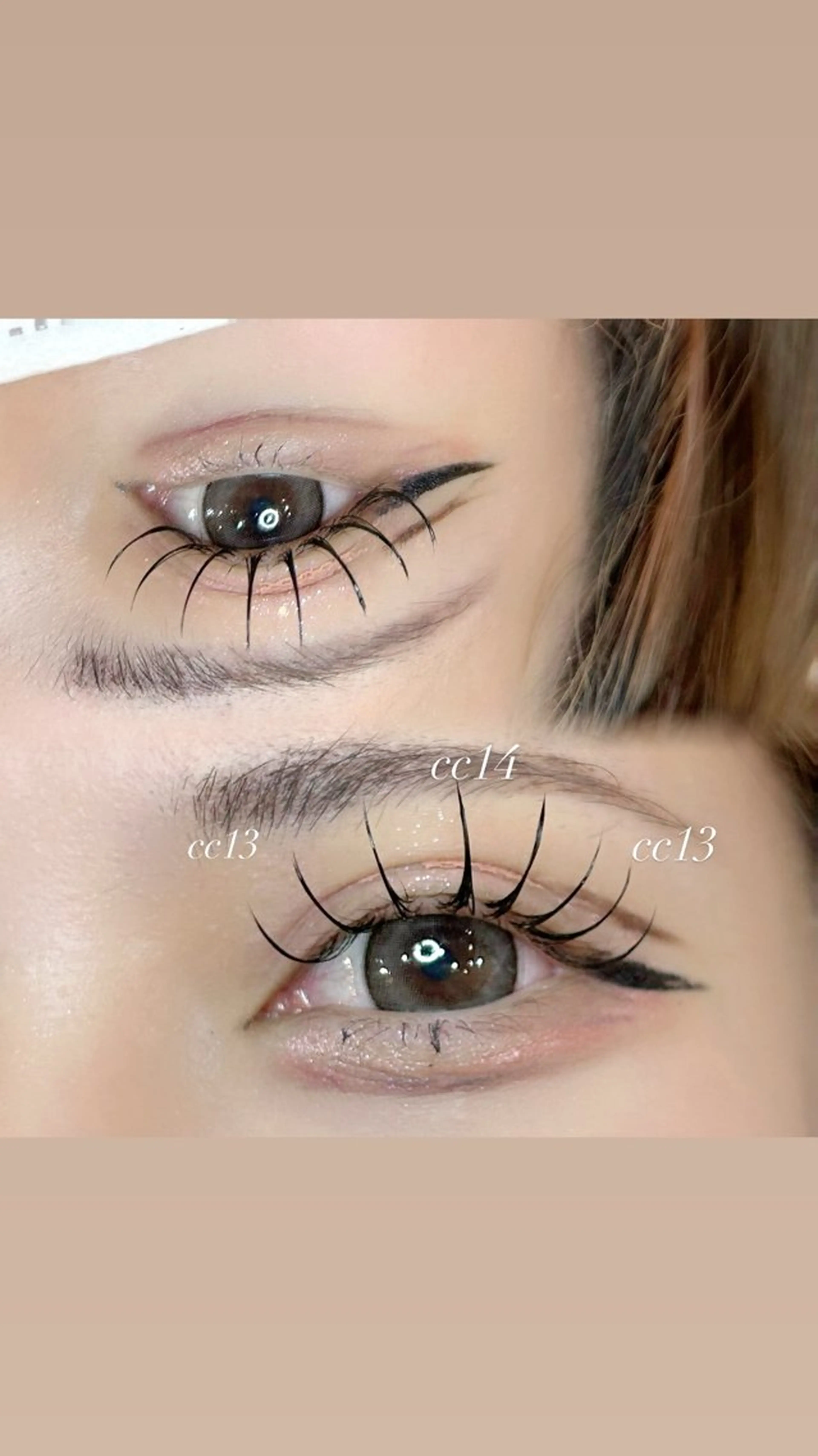 マツエク・マツパ 🖤rika eyelash🖤のマツエク・マツパデザイン