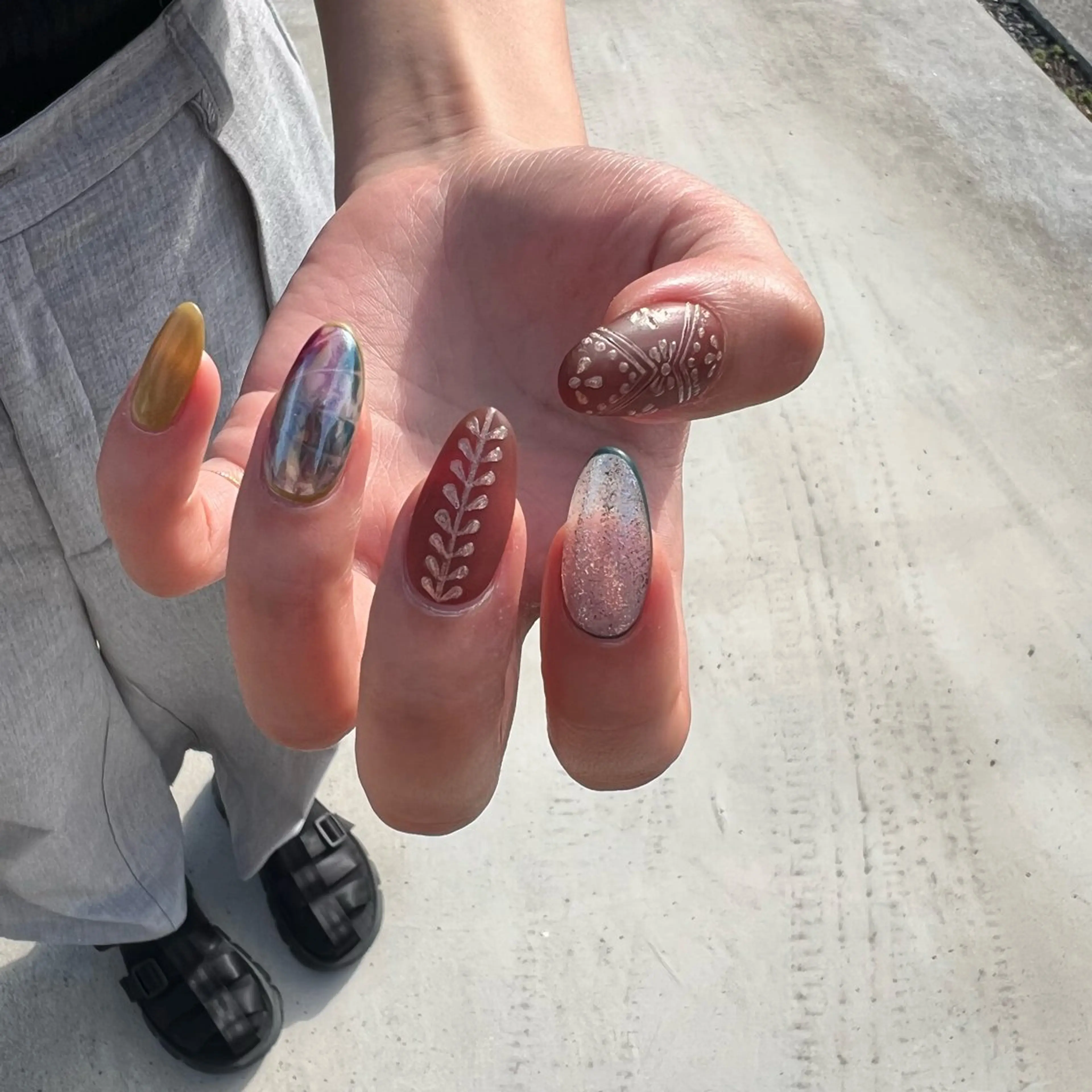 ネイル Ajuga. 太田 さやかのネイルデザイン