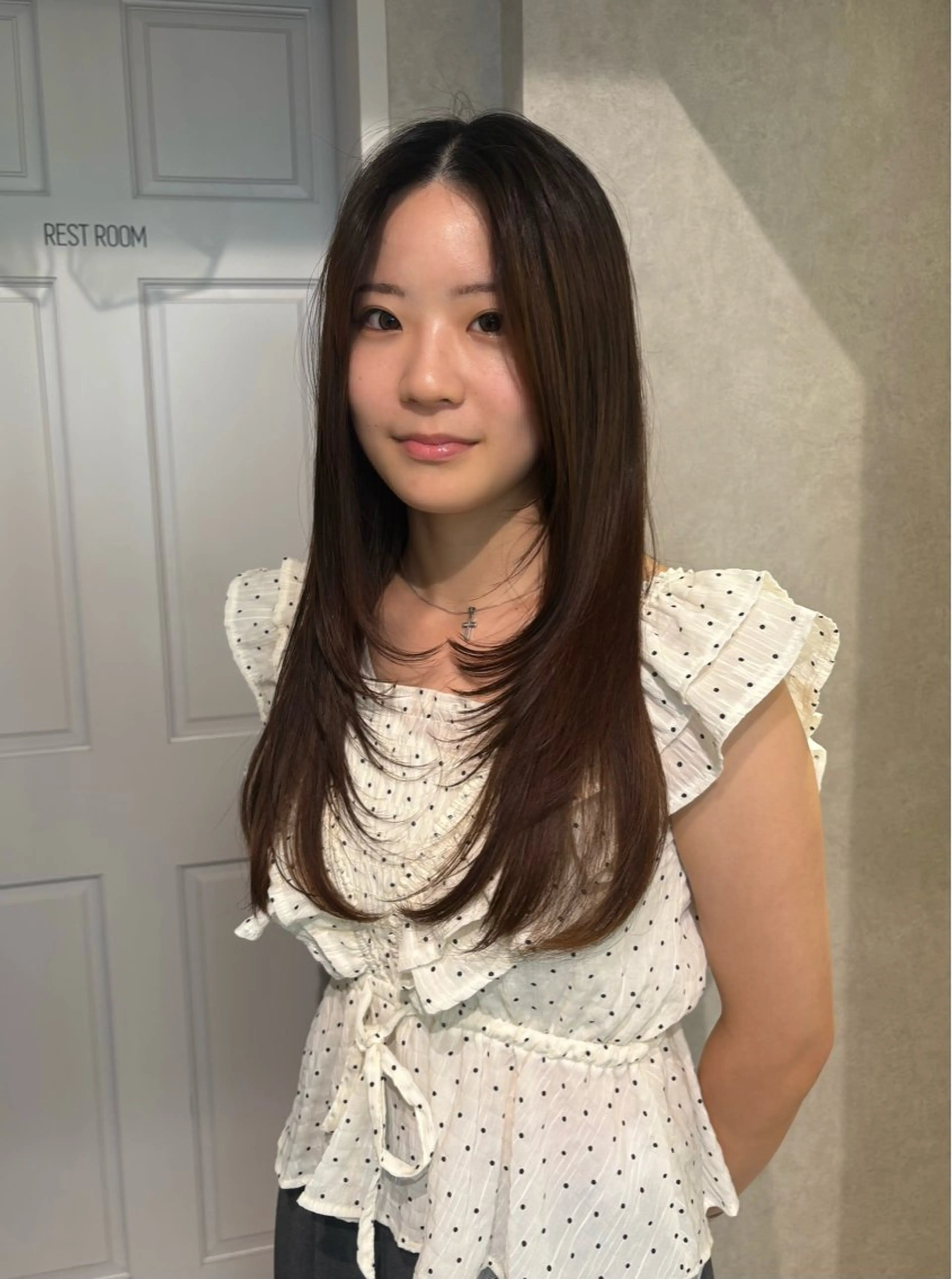 ロング レイヤーカット カット 透明感モテスタイル 💞SHIORI💞のヘアスタイル