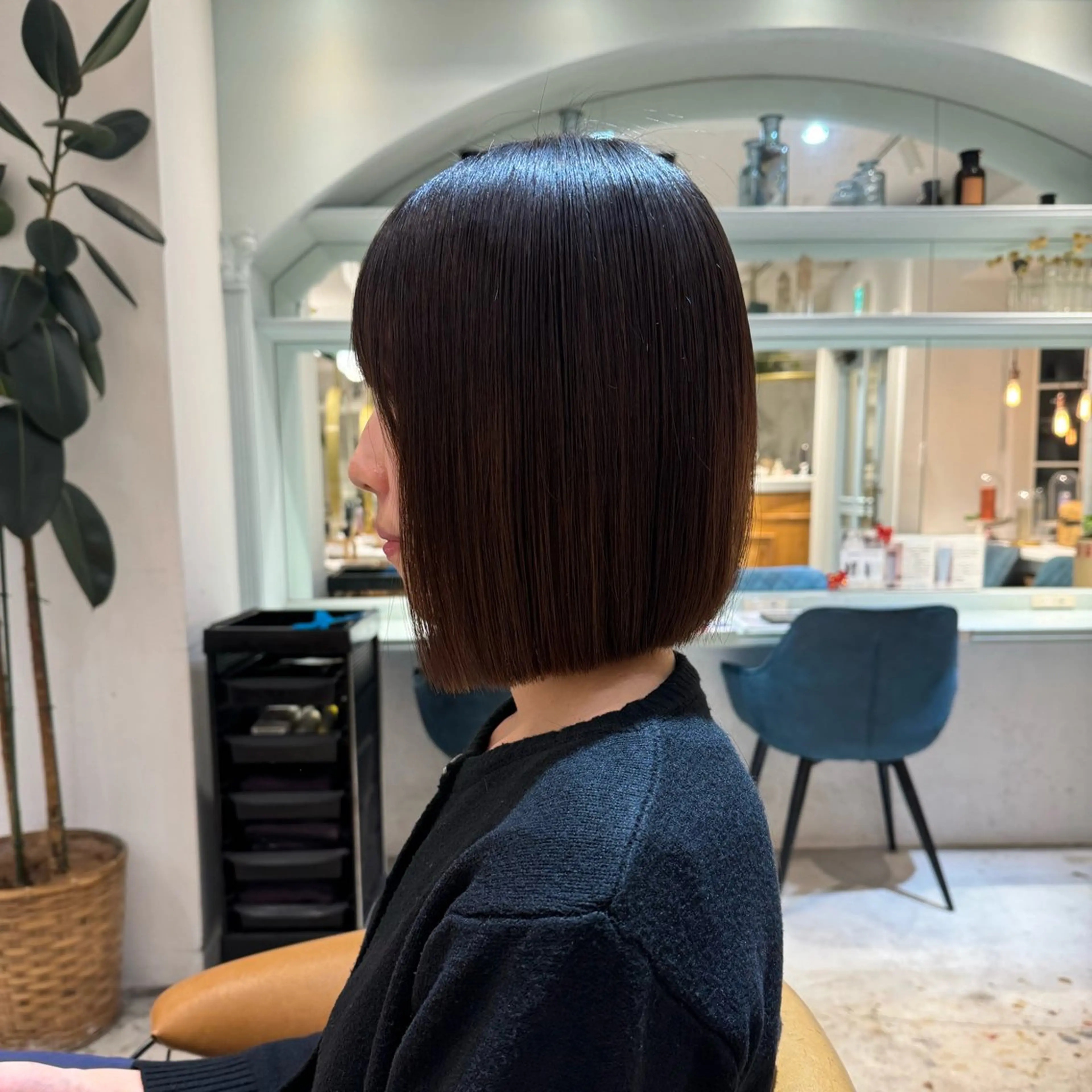 ミディアム ボブ 髪質改善/ボブ /韓国/erikoのヘアスタイル