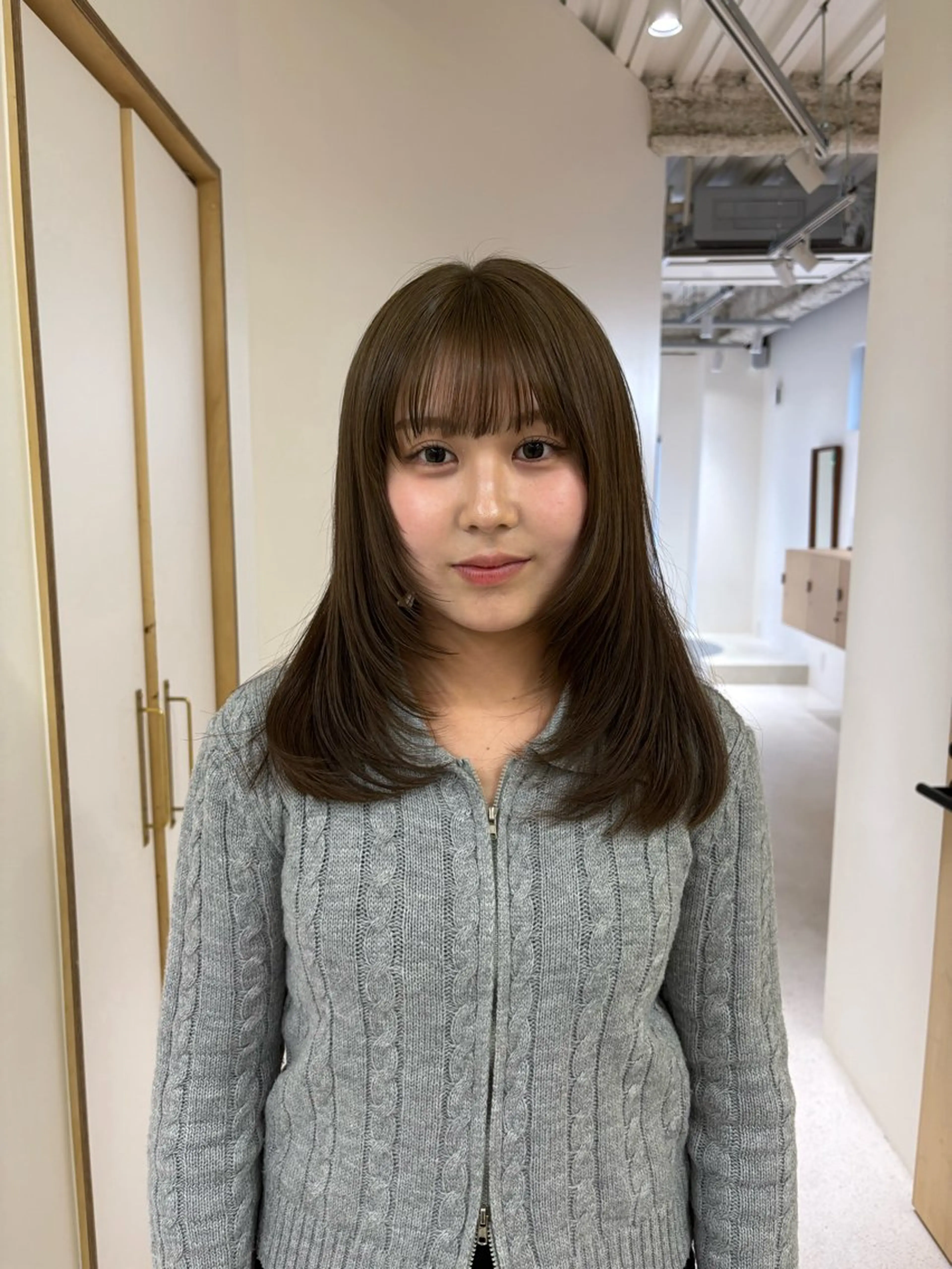 ミディアム Neelu citron所属・田中 樹奈のヘアスタイル