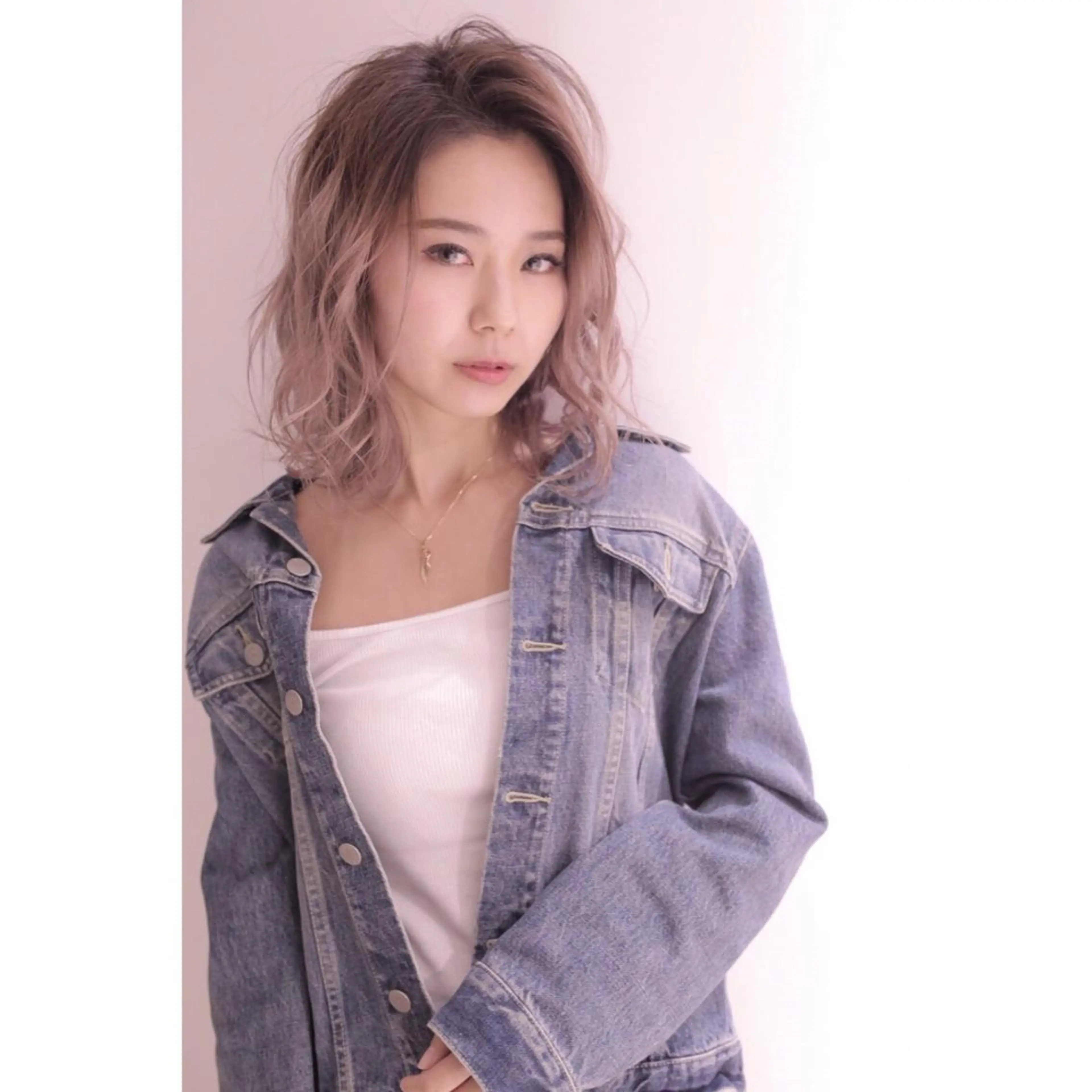 ミディアム カラー 髪質改善/茅ヶ崎 マツモト リョウのヘアスタイル