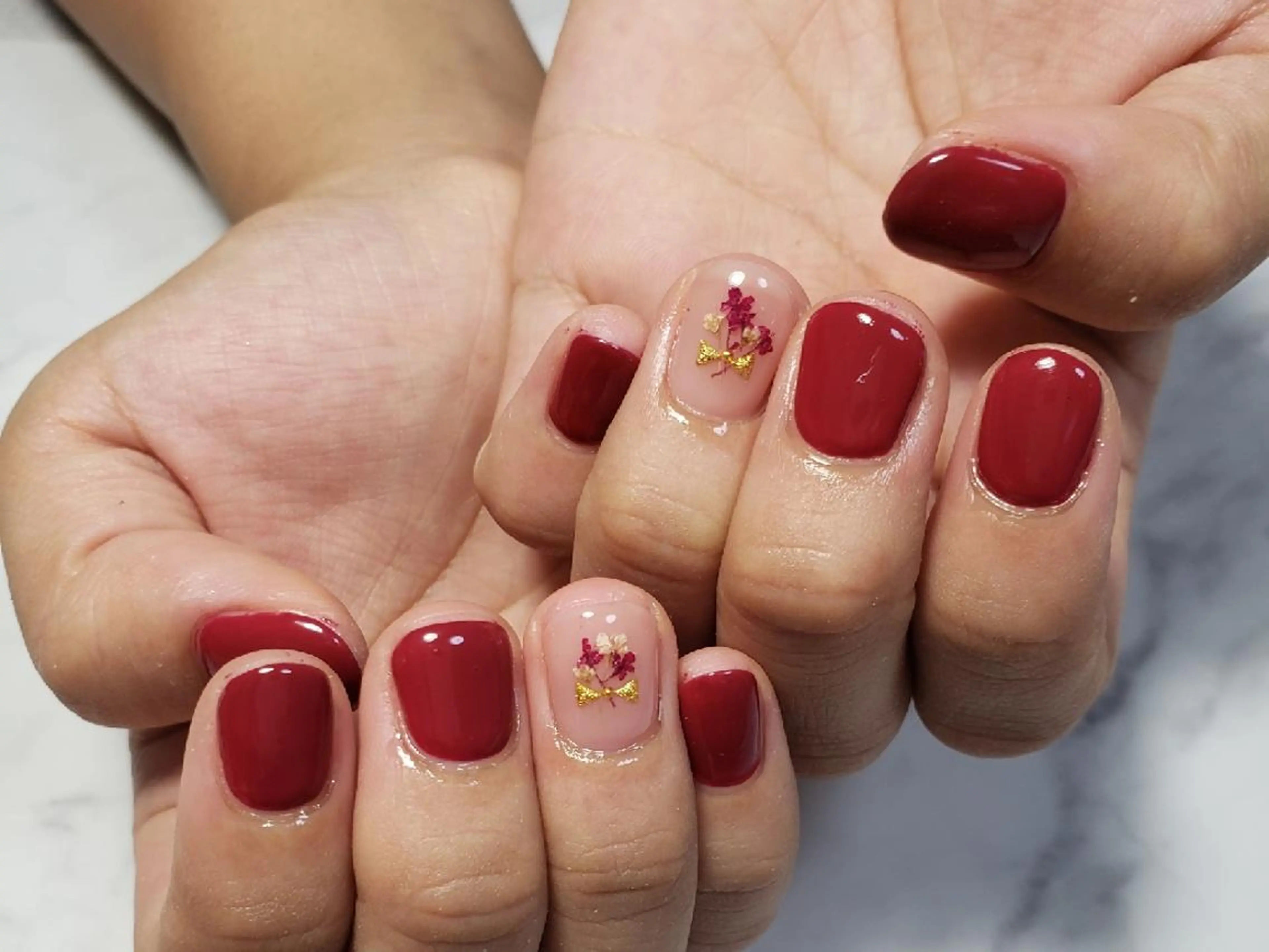 ネイル 持ち込み ビジュード ネイルのネイルデザイン