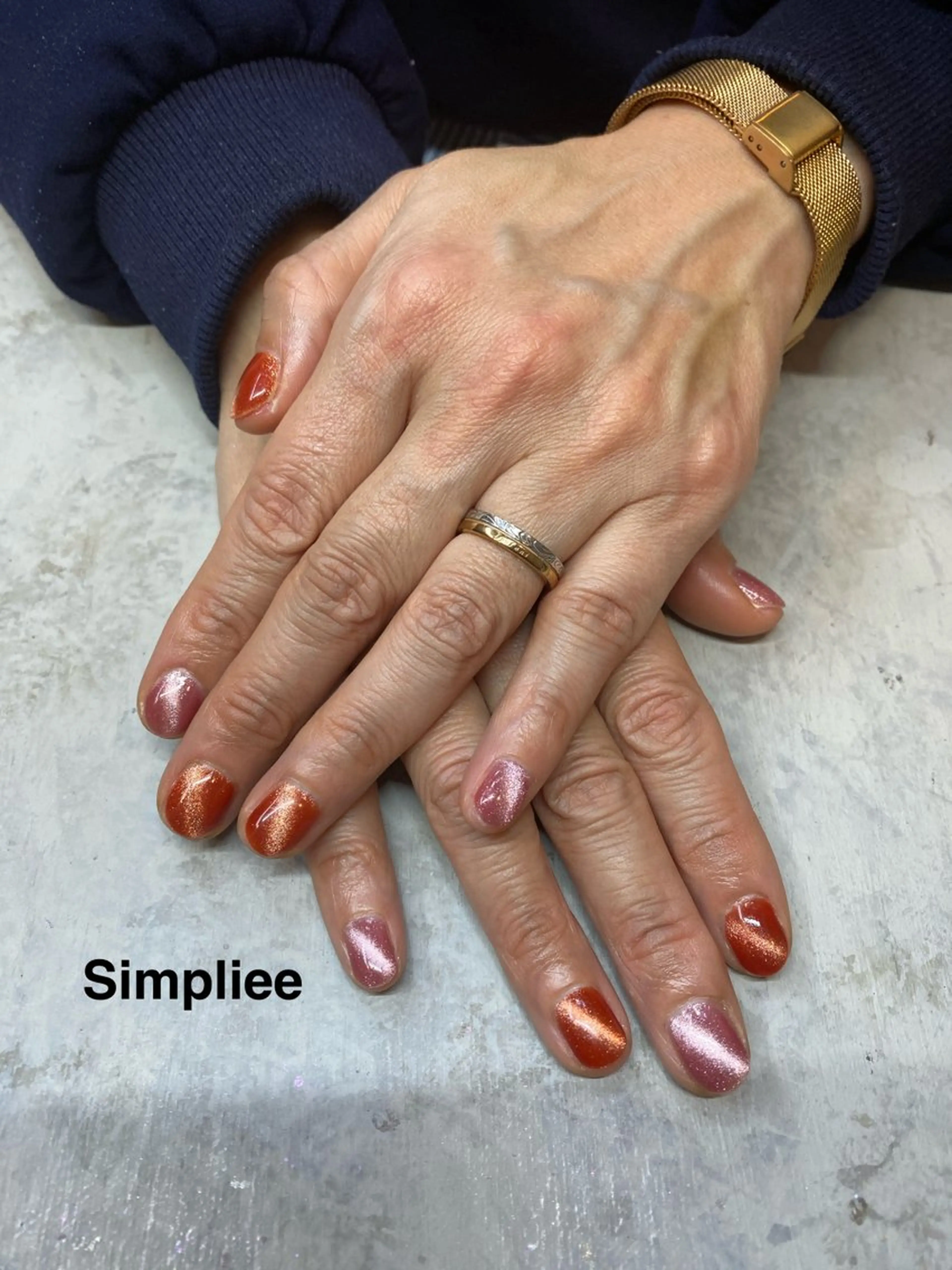 ネイル シンプリーワン 渋谷店🪄MOENAのネイルデザイン