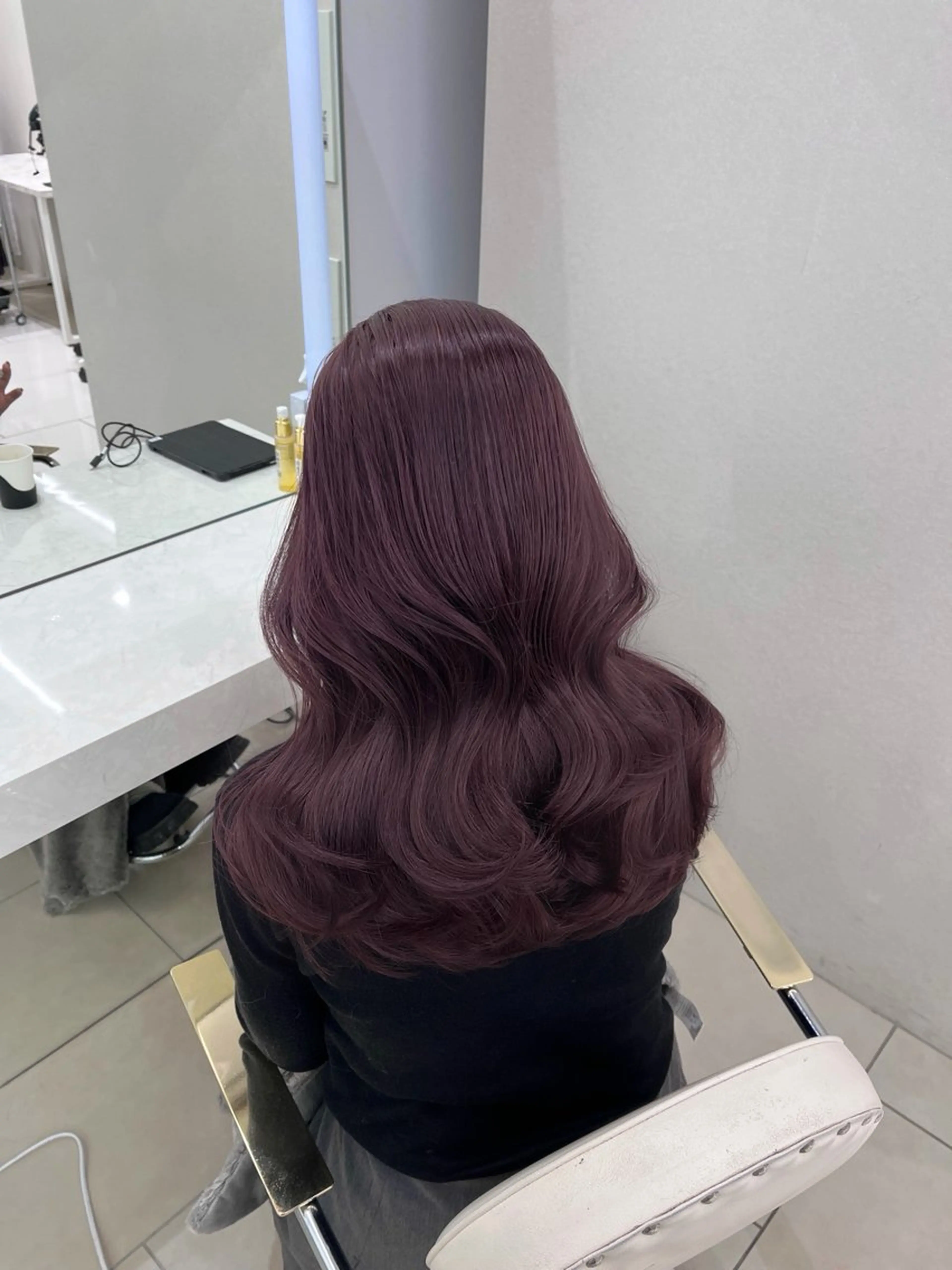 ロング カラー COA GINZA 小野澤駿のヘアスタイル