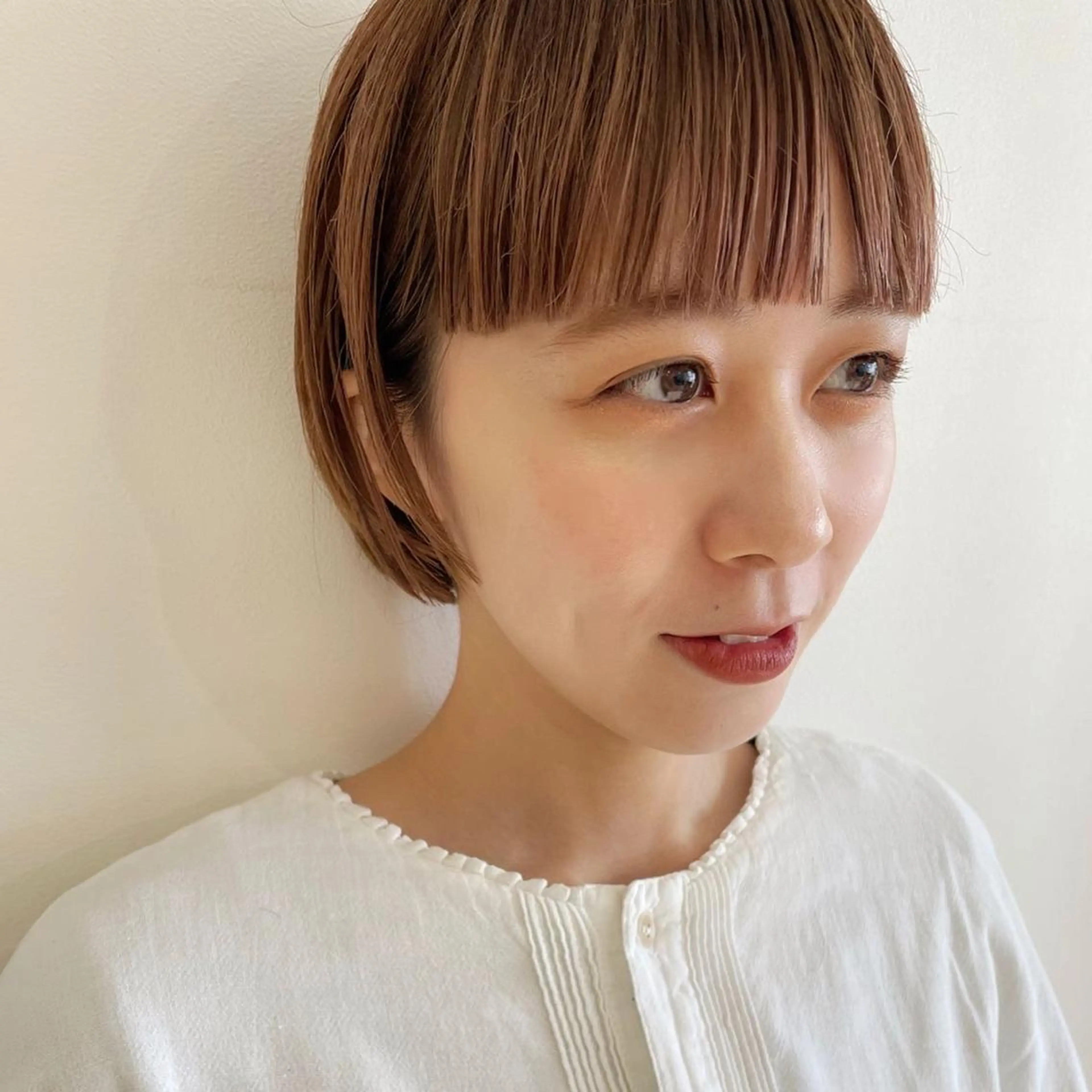 ショート カラー カット ヘアカラー ヤマモト マイのヘアスタイル