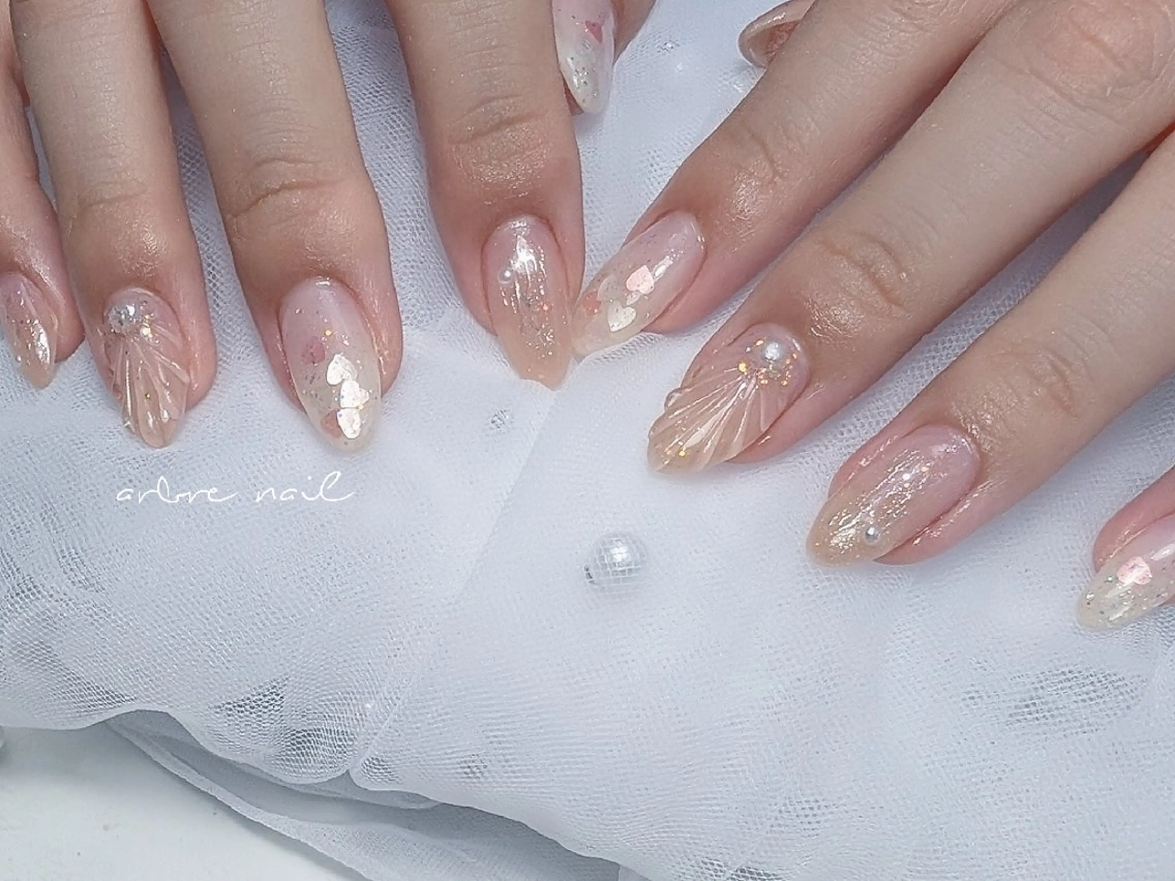 ネイル ＊arbre nail＊.アーブルネイル所属・✯.。 arbre  nail 。✯.のネイルデザイン