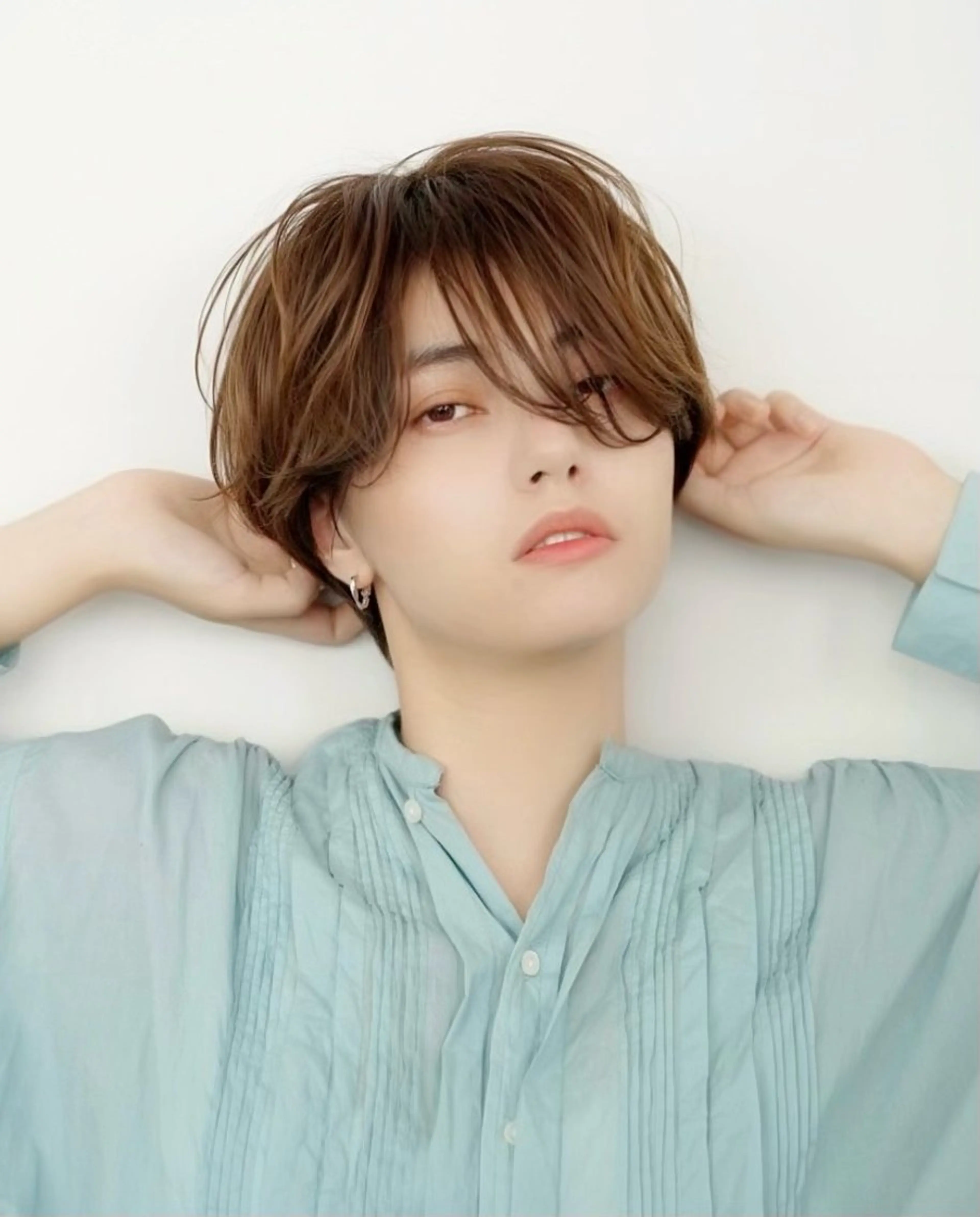 ショート 丸みショート ショートヘア カット ヘアカラー トリートメント foto所属・𝐁𝐋𝐔𝐄𝐓 /代表 / 荒井史行のヘアスタイル
