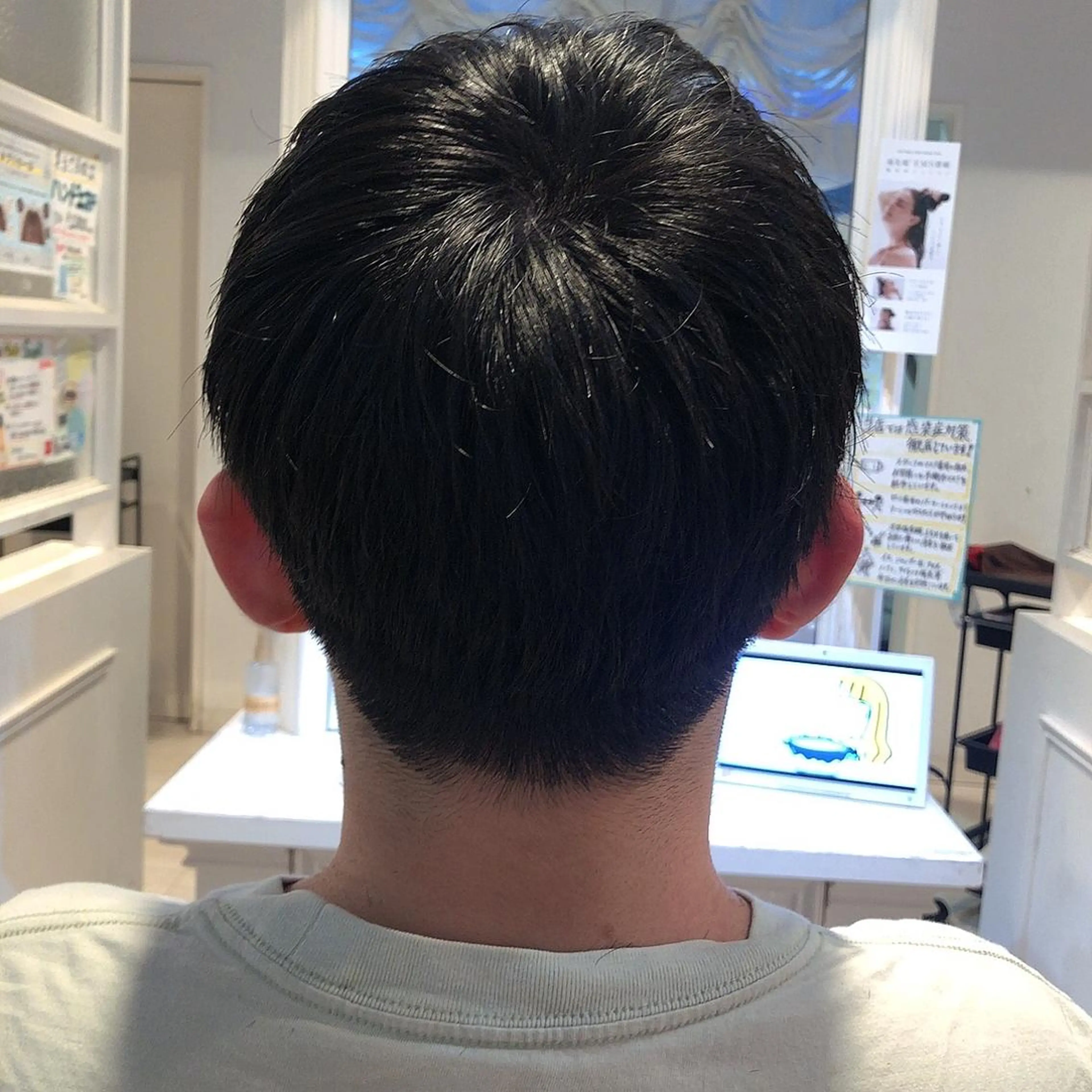 メンズ エステ リラク 髪質改善&ストレート ‪✂︎‬鈴木青樹のヘアスタイル