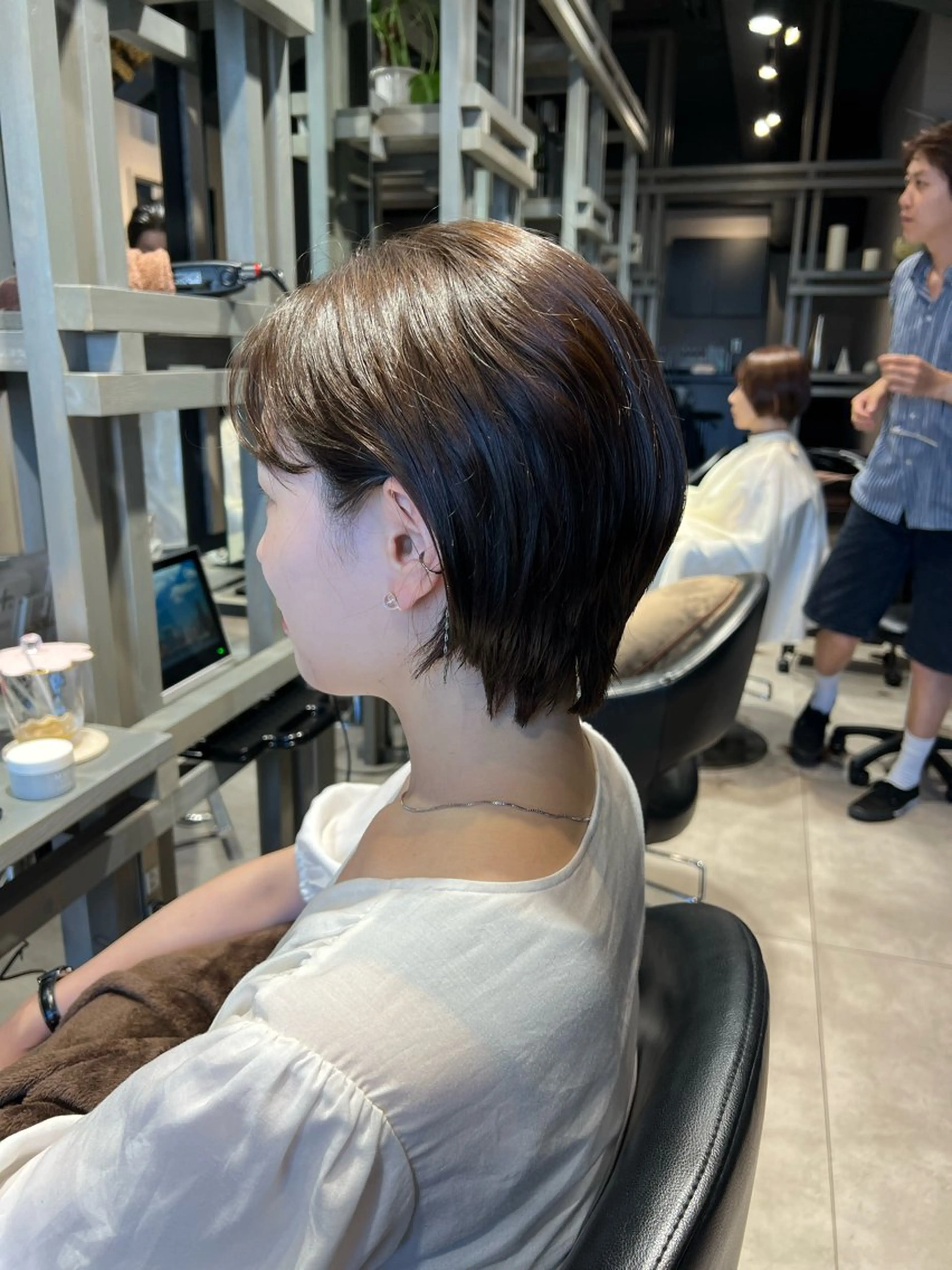 ショート ショートヘア ✨髪質改善矯正× ブリーチ✨YU-KIのヘアスタイル