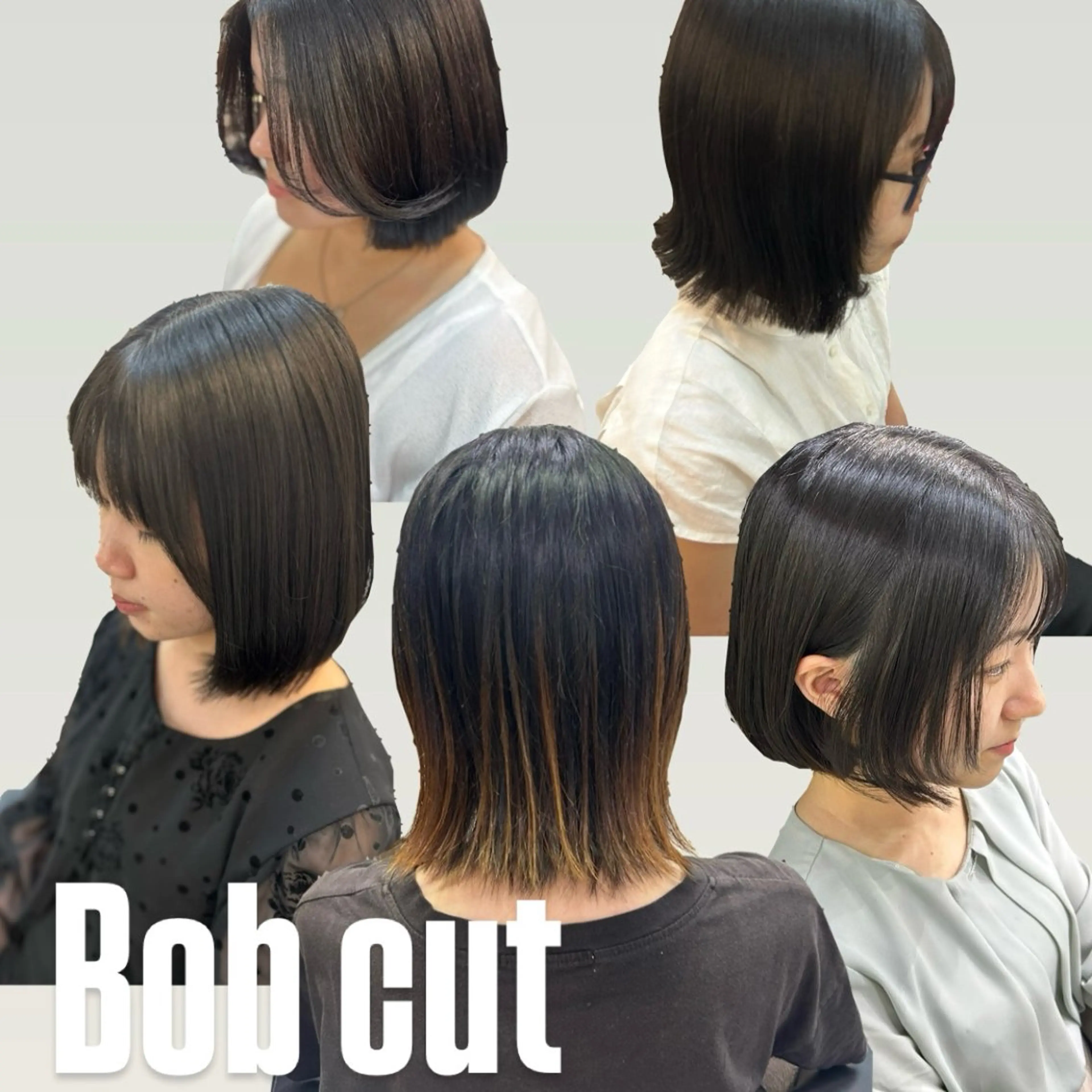 ショート ボブ 小顔カット アイブロウWAX eri︎✿のヘアスタイル