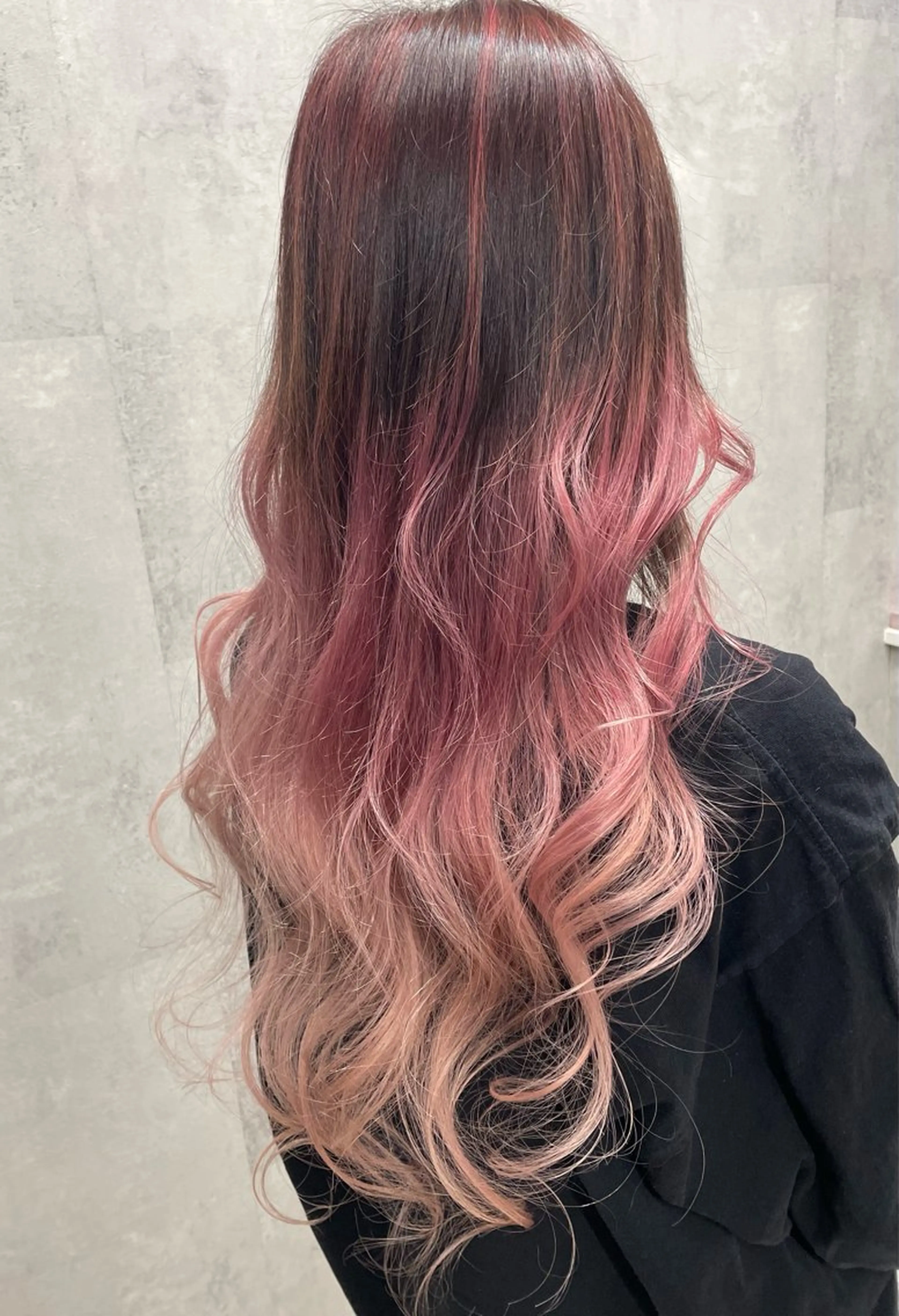 ロング カラー グラデーションカラー Mirai🎧 モデル募集中💌のヘアスタイル