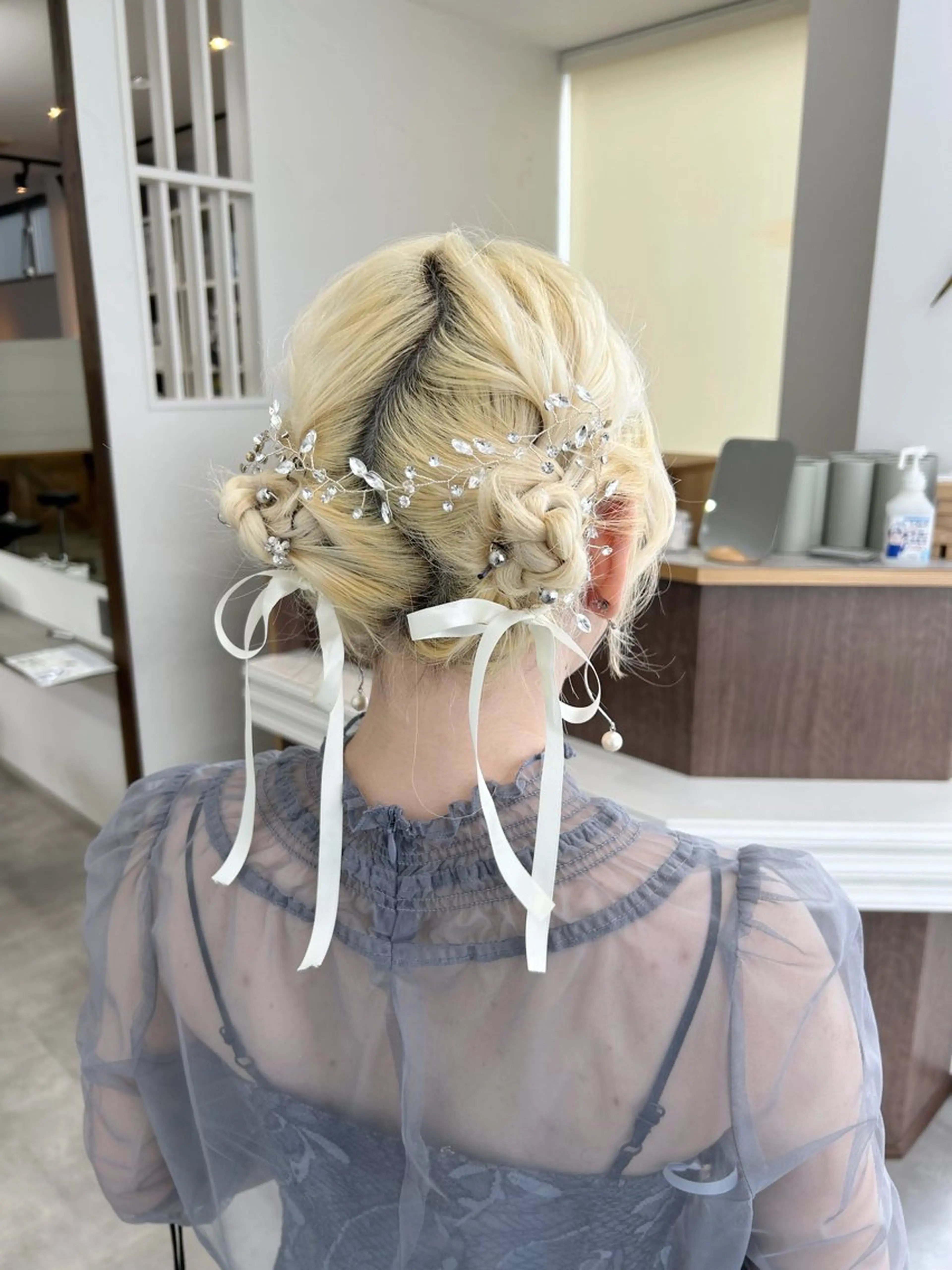 ヘアアレンジ 結婚式・ブライダル monaヘアアレンジ 🎀/お呼ばれのヘアスタイル