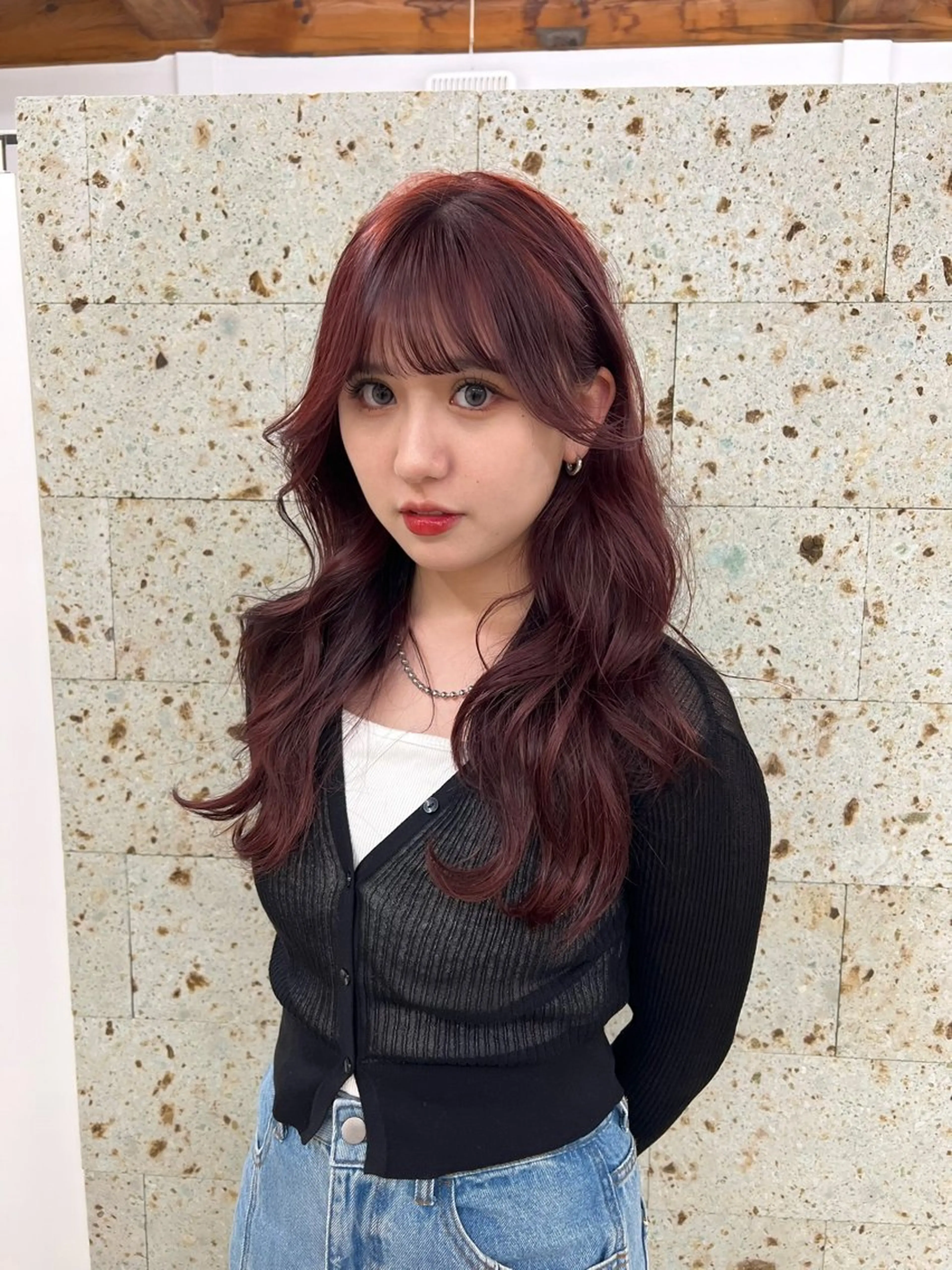 セミロング セミロングパーマ カット パーマ パーマ/レイヤー /店長/YURAのヘアスタイル