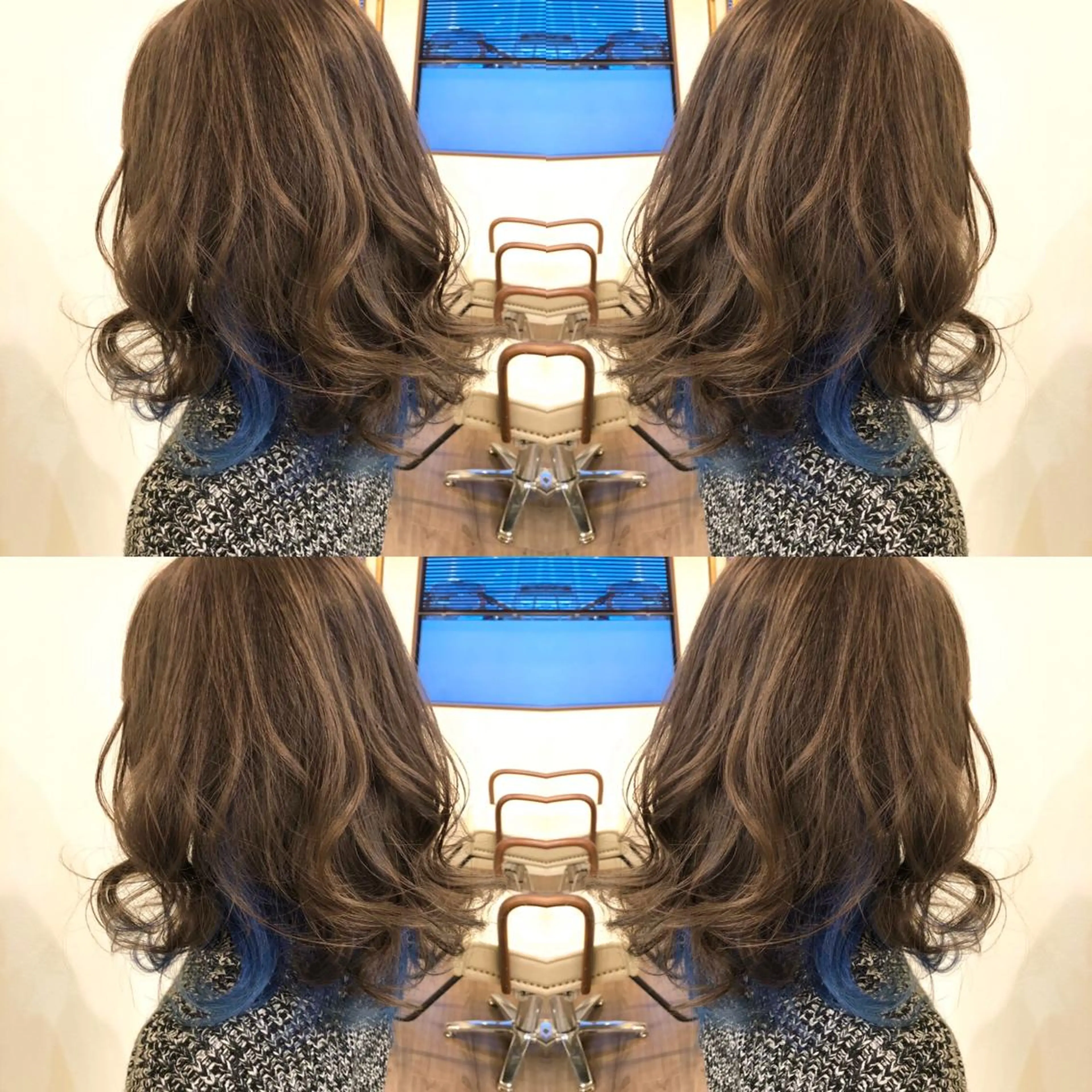 ミディアム カラー ヘアカラー Hair make VERDA所属・宮下 耕平のヘアスタイル