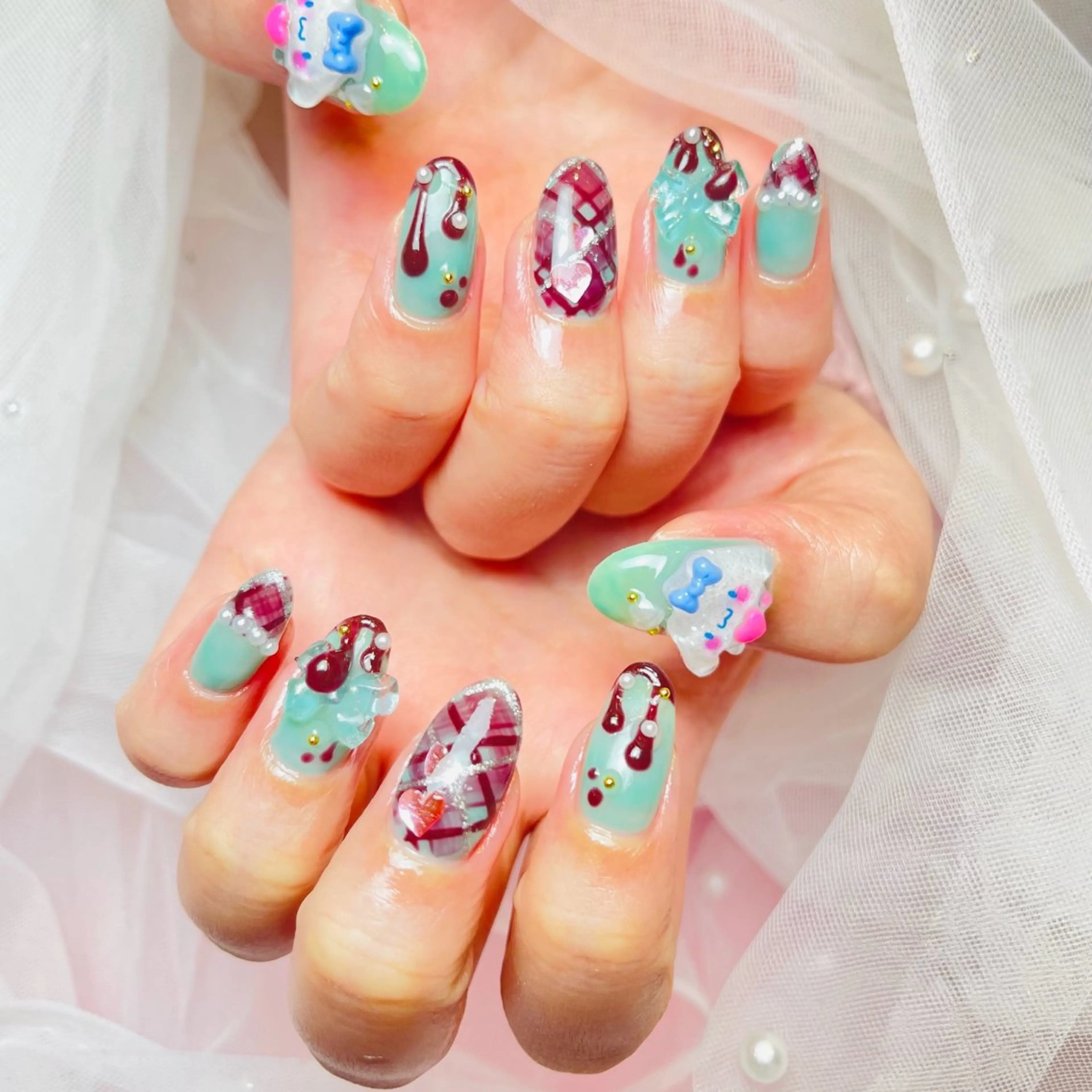 ネイル ハンドネイル PINKY nail所属・ピンキー 池田公園店のネイルデザイン